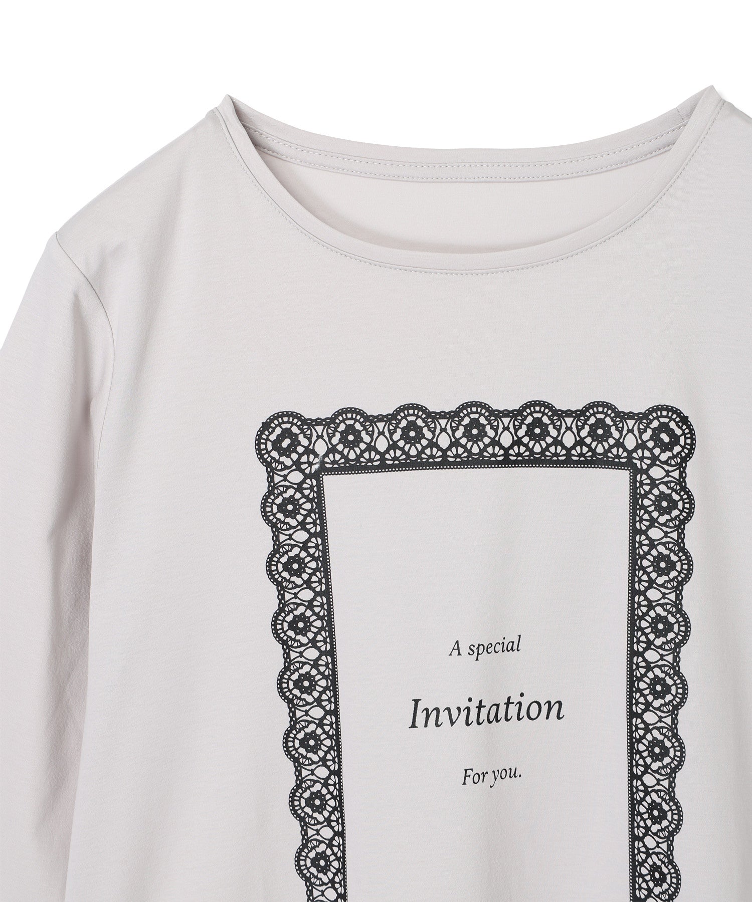 エーシーデザインバイアルファキュービック A/C DESIGN BY ALPHA CUBIC レースロゴTシャツ （オフホワイト） オフホワイト