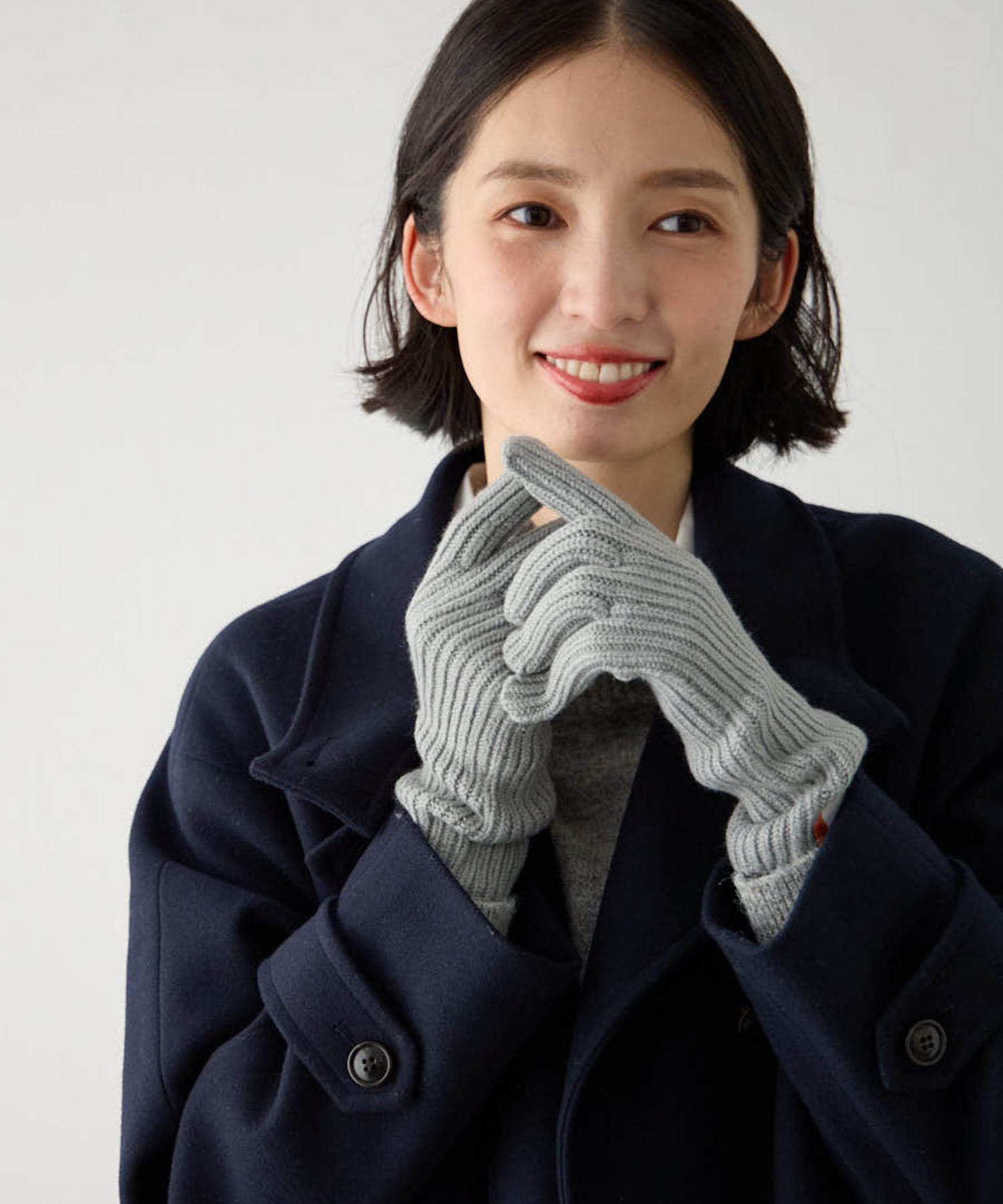 エーシーデザインバイアルファキュービック A/C DESIGN BY ALPHA CUBIC ONDOO【スマホ対応】ニット手袋 （ピンク） ピンク