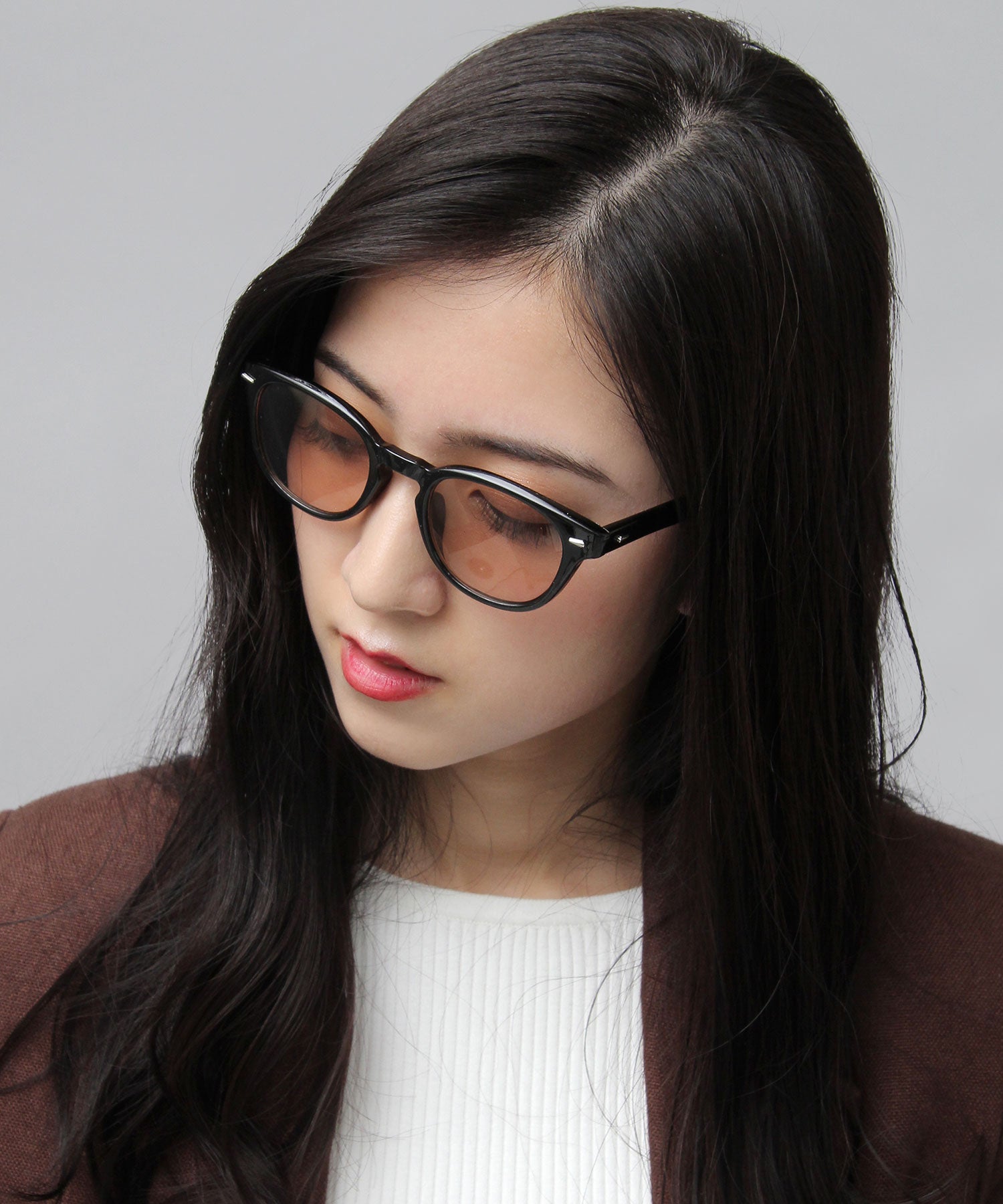 A.M.S.select 99% UV Cut Self Frame Wellington / Sunglasses / Fashion Glasses / Clear Frame