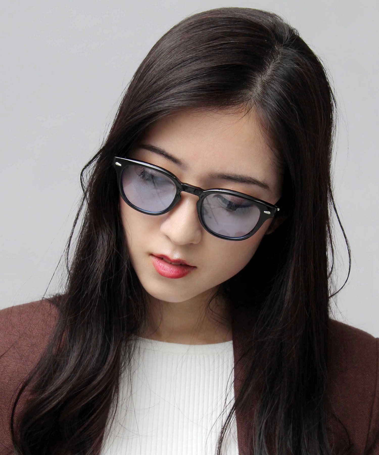 A.M.S.select 99% UV Cut Self Frame Wellington / Sunglasses / Fashion Glasses / Clear Frame