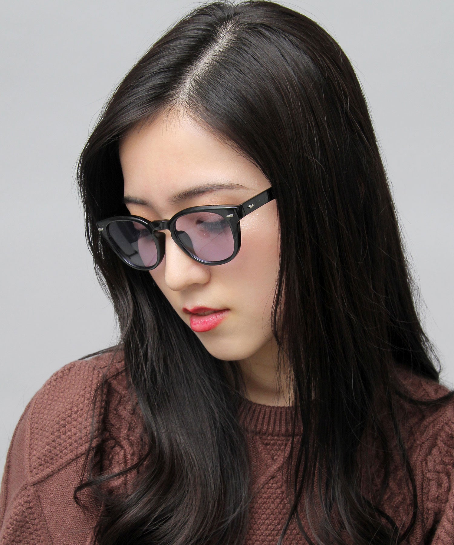 A.M.S.select 99% UV Cut Self Frame Wellington / Sunglasses / Fashion Glasses / Clear Frame