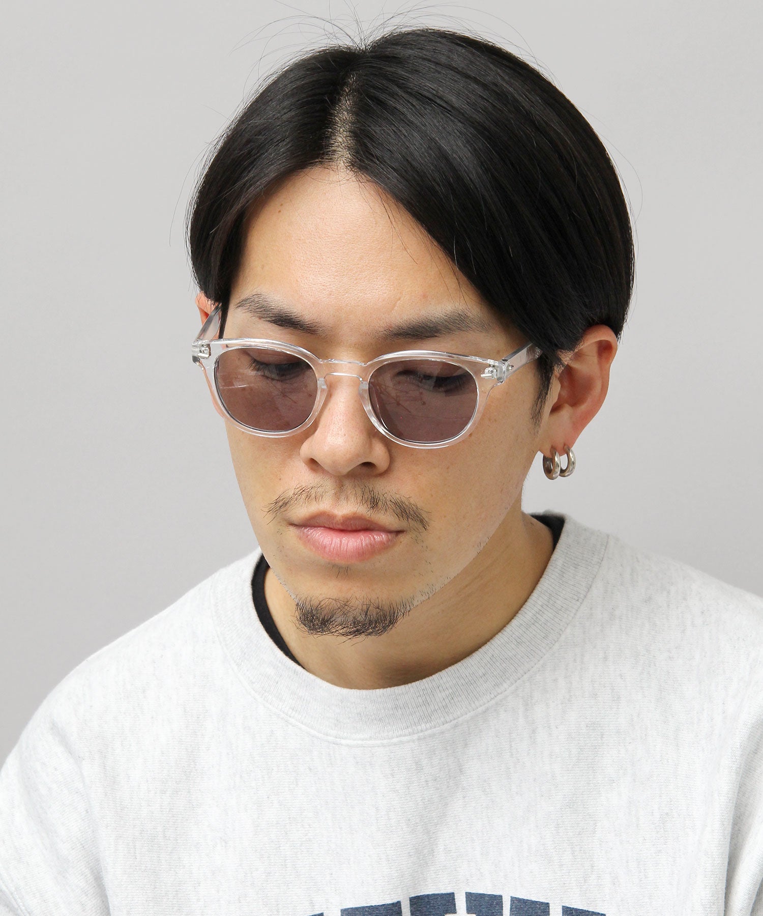 A.M.S.select 99% UV Cut Self Frame Wellington / Sunglasses / Fashion Glasses / Clear Frame