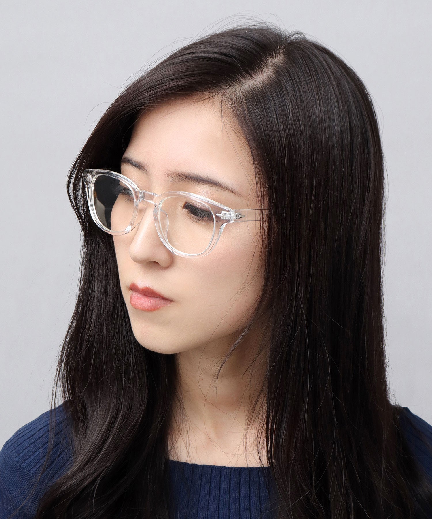 A.M.S.select 99% UV Cut Self Frame Wellington / Sunglasses / Fashion Glasses / Clear Frame