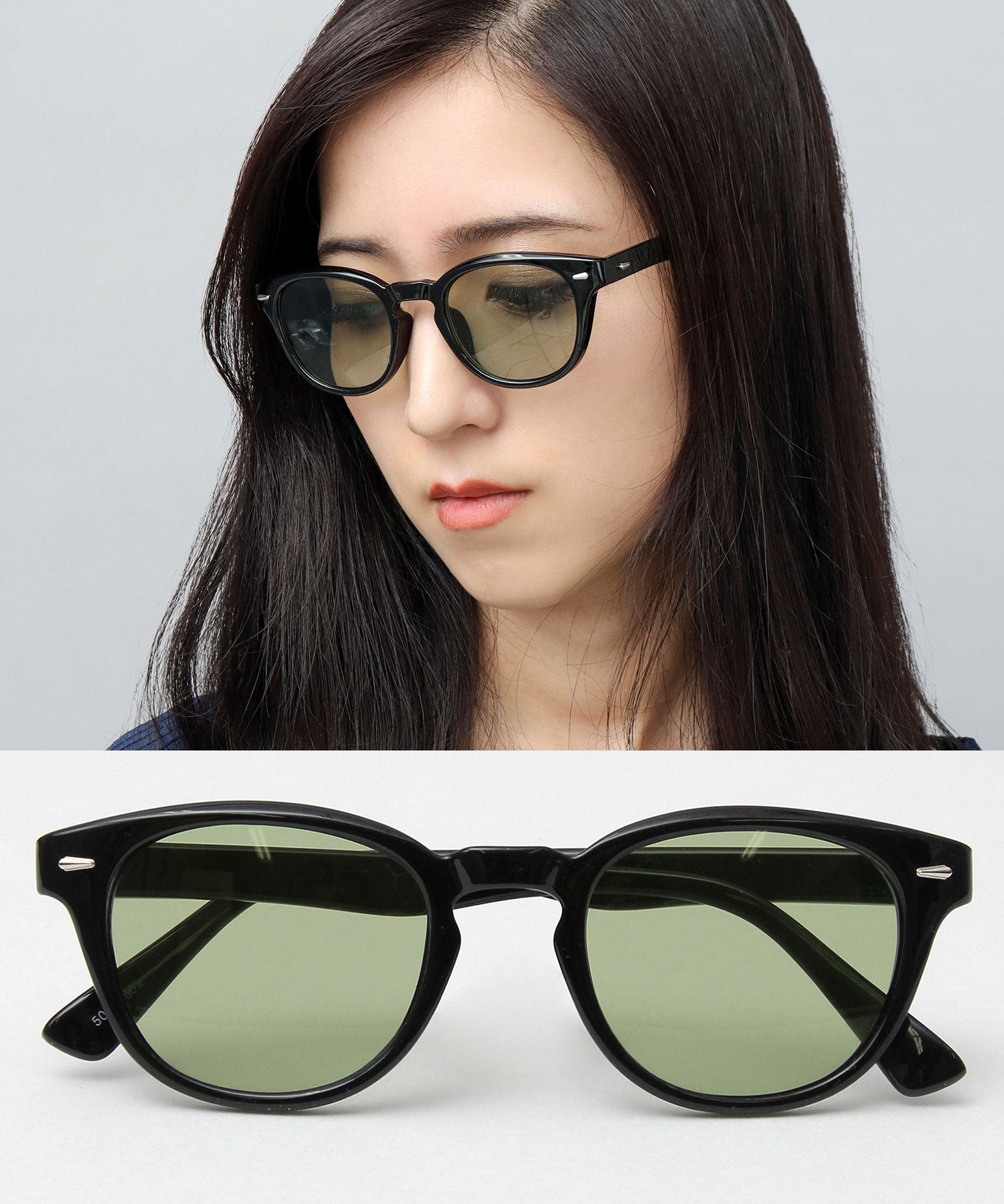A.M.S.select 99% UV Cut Self Frame Wellington / Sunglasses / Fashion Glasses / Clear Frame