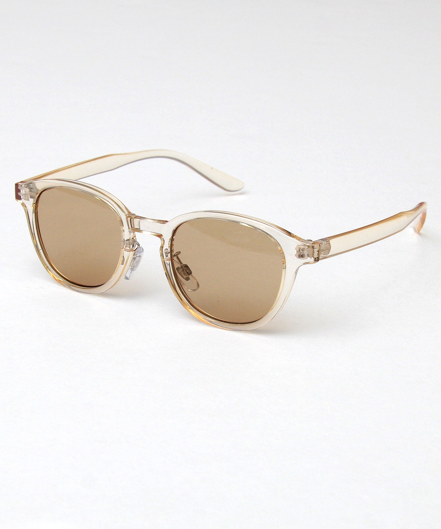 A.M.S.select 99% UV Cut Self Frame Wellington with Nose Pads / Sunglasses / Clear Frame