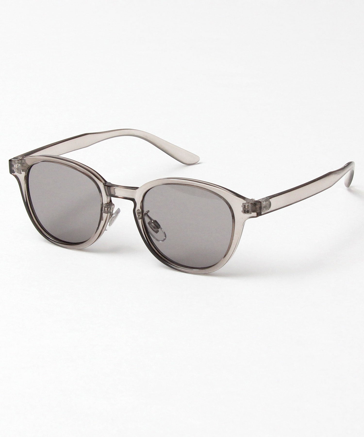 A.M.S.select 99% UV Cut Self Frame Wellington with Nose Pads / Sunglasses / Clear Frame