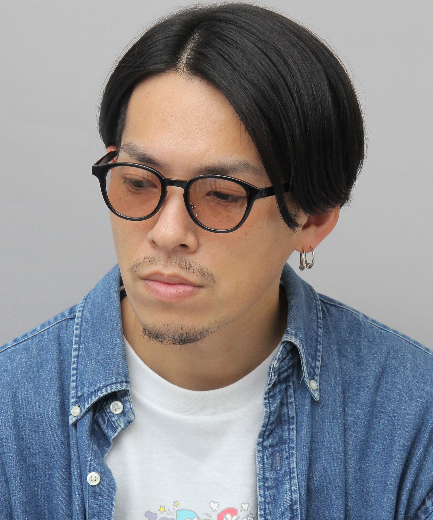 A.M.S.select 99% UV Cut Self Frame Wellington with Nose Pads / Sunglasses / Clear Frame