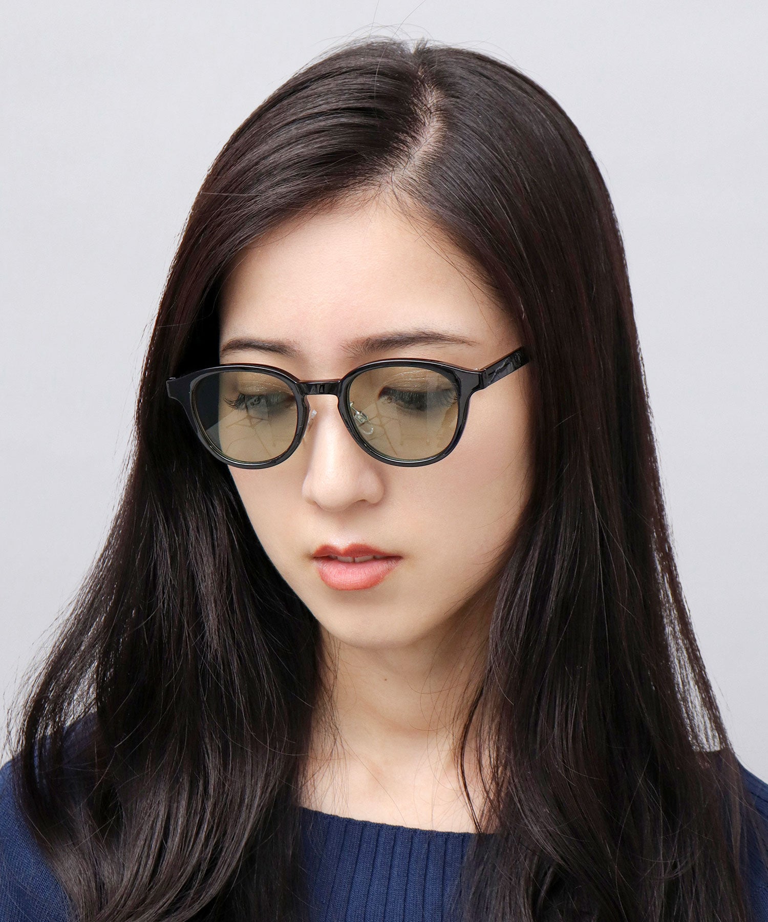 A.M.S.select 99% UV Cut Self Frame Wellington with Nose Pads / Sunglasses / Clear Frame