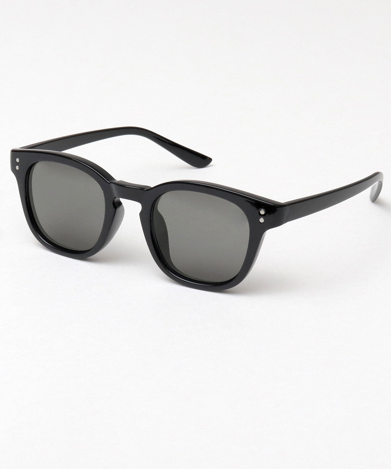 A.M.S.select Self Frame Wellington Sunglasses / Large Size / Studs / 99% UV Cut