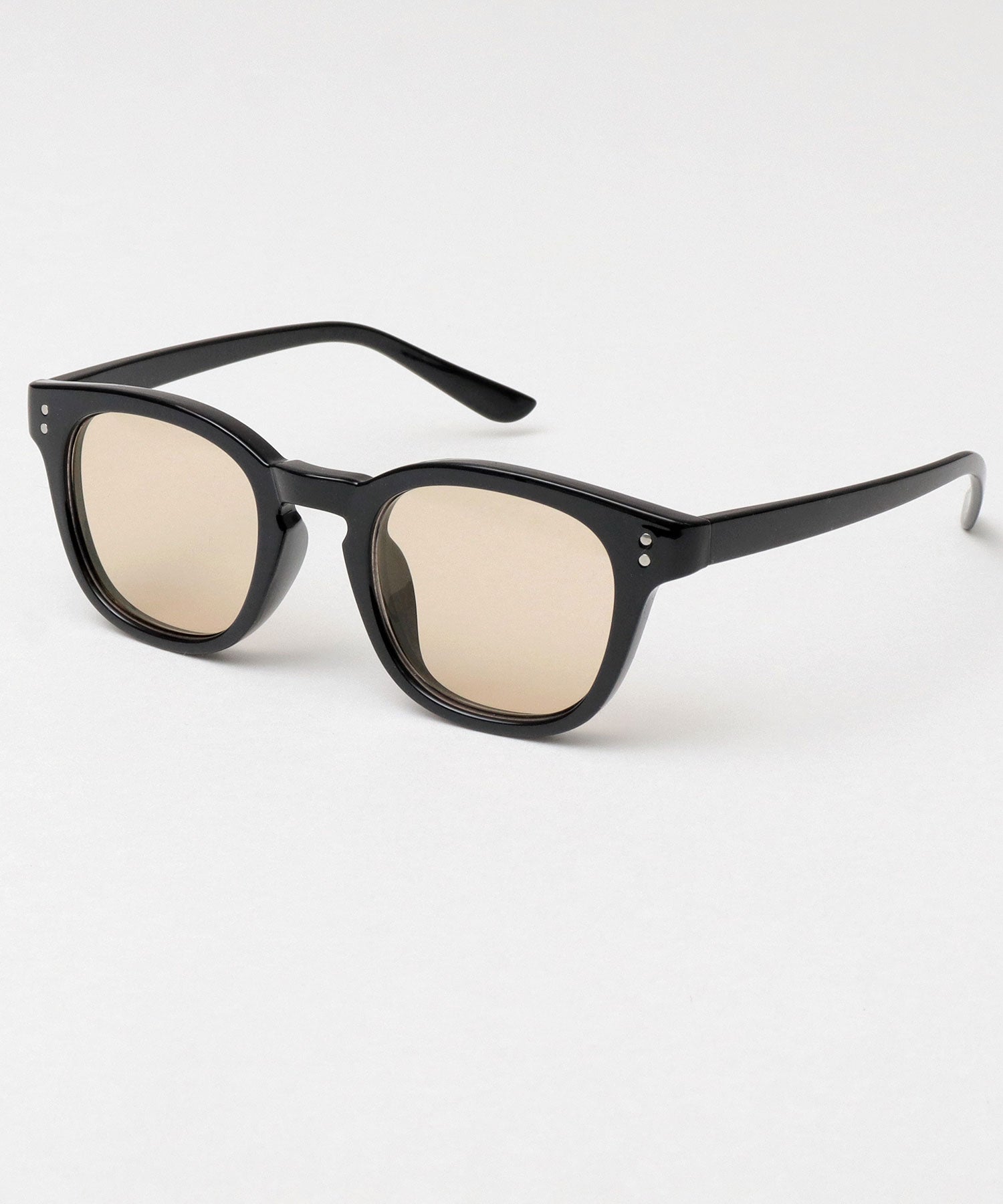 A.M.S.select Self Frame Wellington Sunglasses / Large Size / Studs / 99% UV Cut