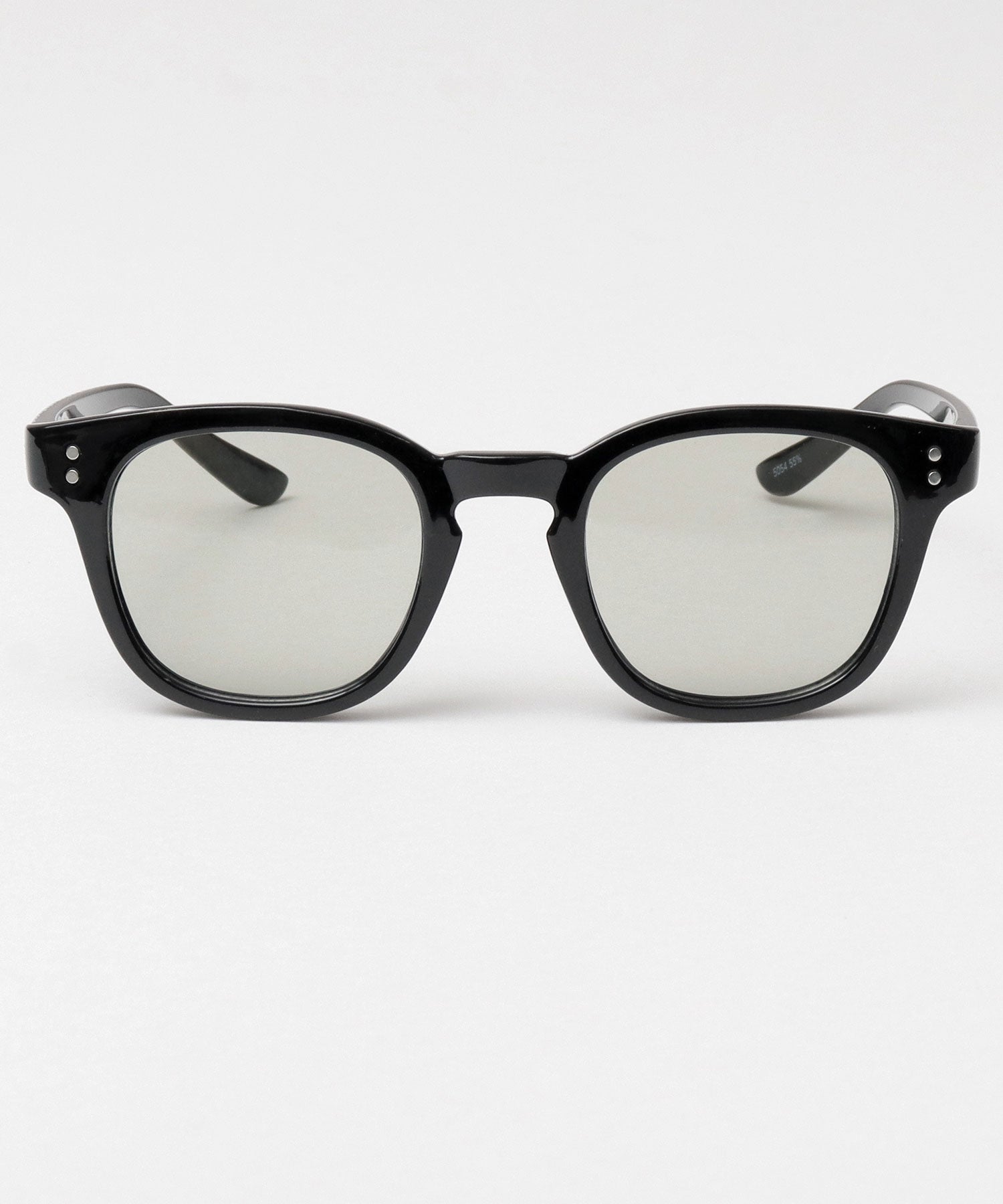 A.M.S.select Self Frame Wellington Sunglasses / Large Size / Studs / 99% UV Cut