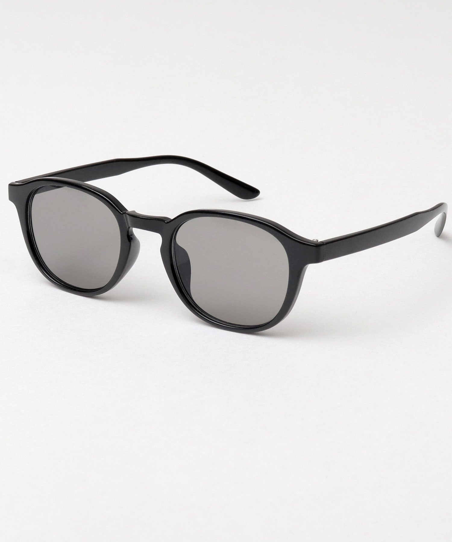 A.M.S.select Self Frame All-Rounder Shape Wellington Sunglasses Large Size 99% UV Cut