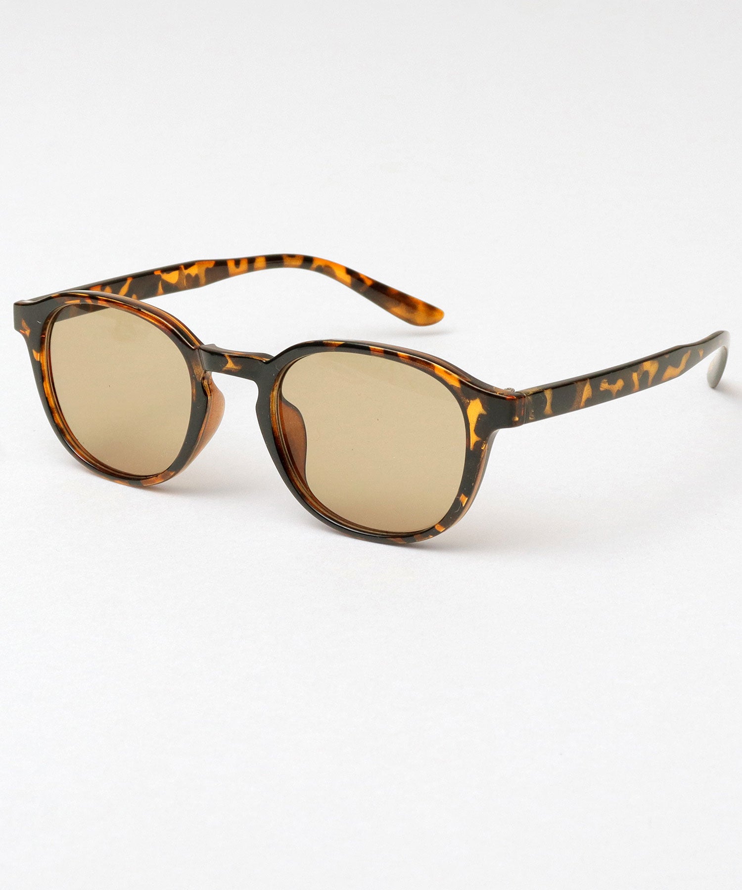 A.M.S.select Self Frame All-Rounder Shape Wellington Sunglasses Large Size 99% UV Cut
