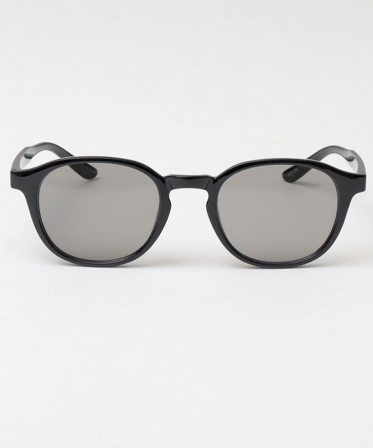 A.M.S.select Self Frame All-Rounder Shape Wellington Sunglasses Large Size 99% UV Cut