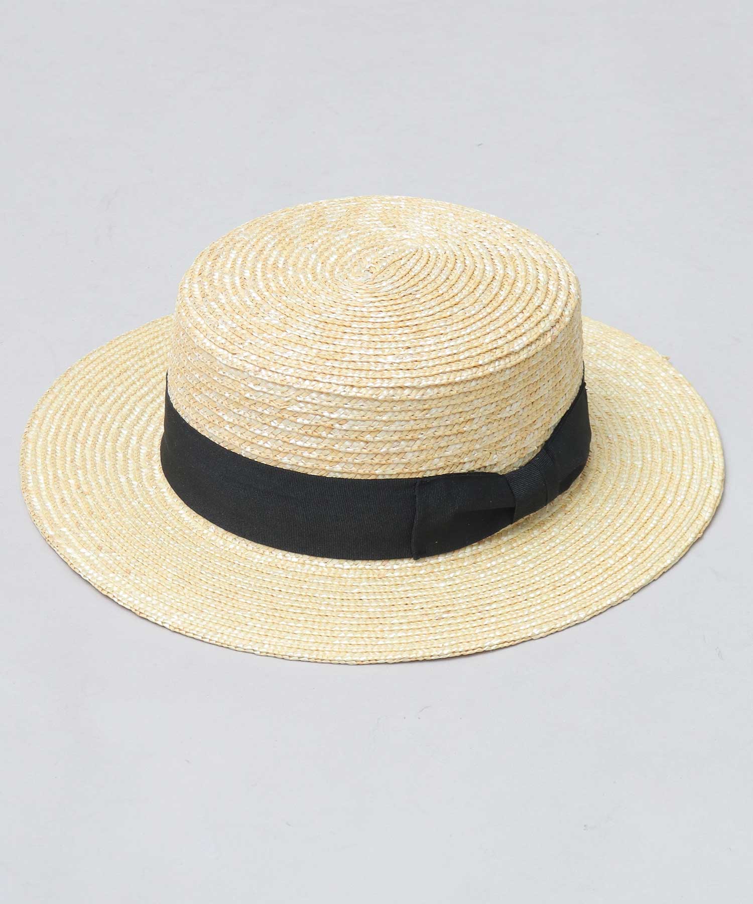エーエムエスセレクト A.M.S.select ReqHatter レックハッター カンカン帽 麦わら帽子 ストローハット ロングブリム 夏 （ベージュ） ベージュ