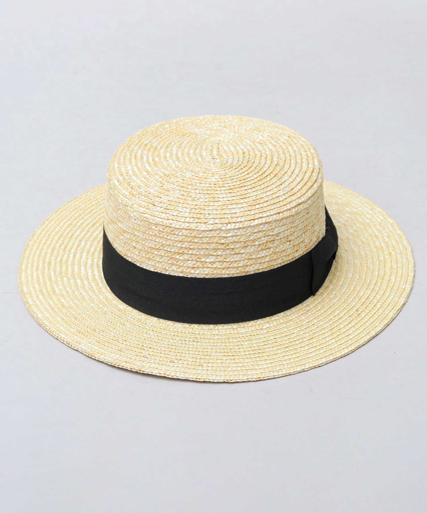 エーエムエスセレクト A.M.S.select ReqHatter レックハッター カンカン帽 麦わら帽子 ストローハット ロングブリム 夏 （ベージュ） ベージュ