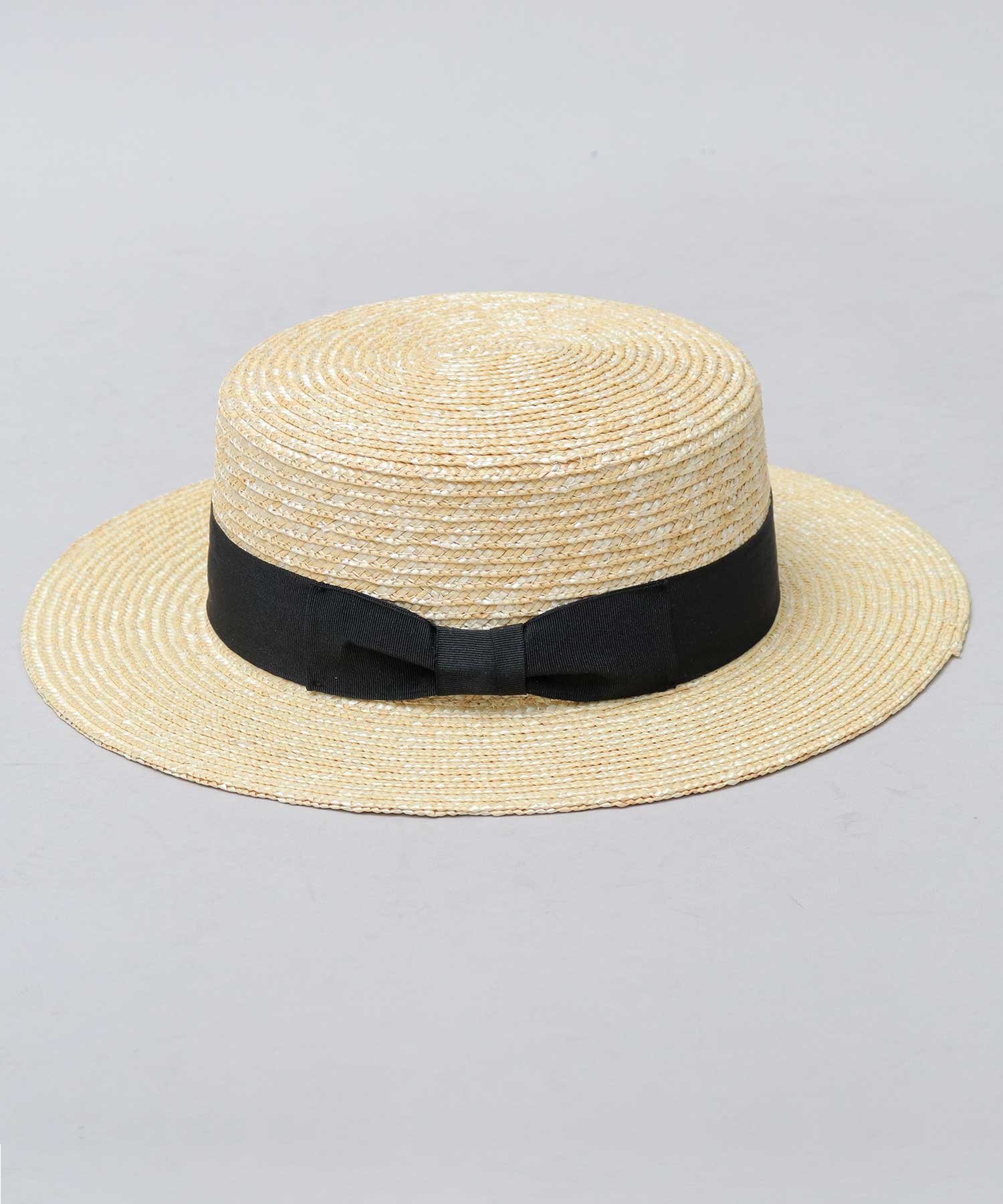 エーエムエスセレクト A.M.S.select ReqHatter レックハッター カンカン帽 麦わら帽子 ストローハット ロングブリム 夏 （ベージュ） ベージュ