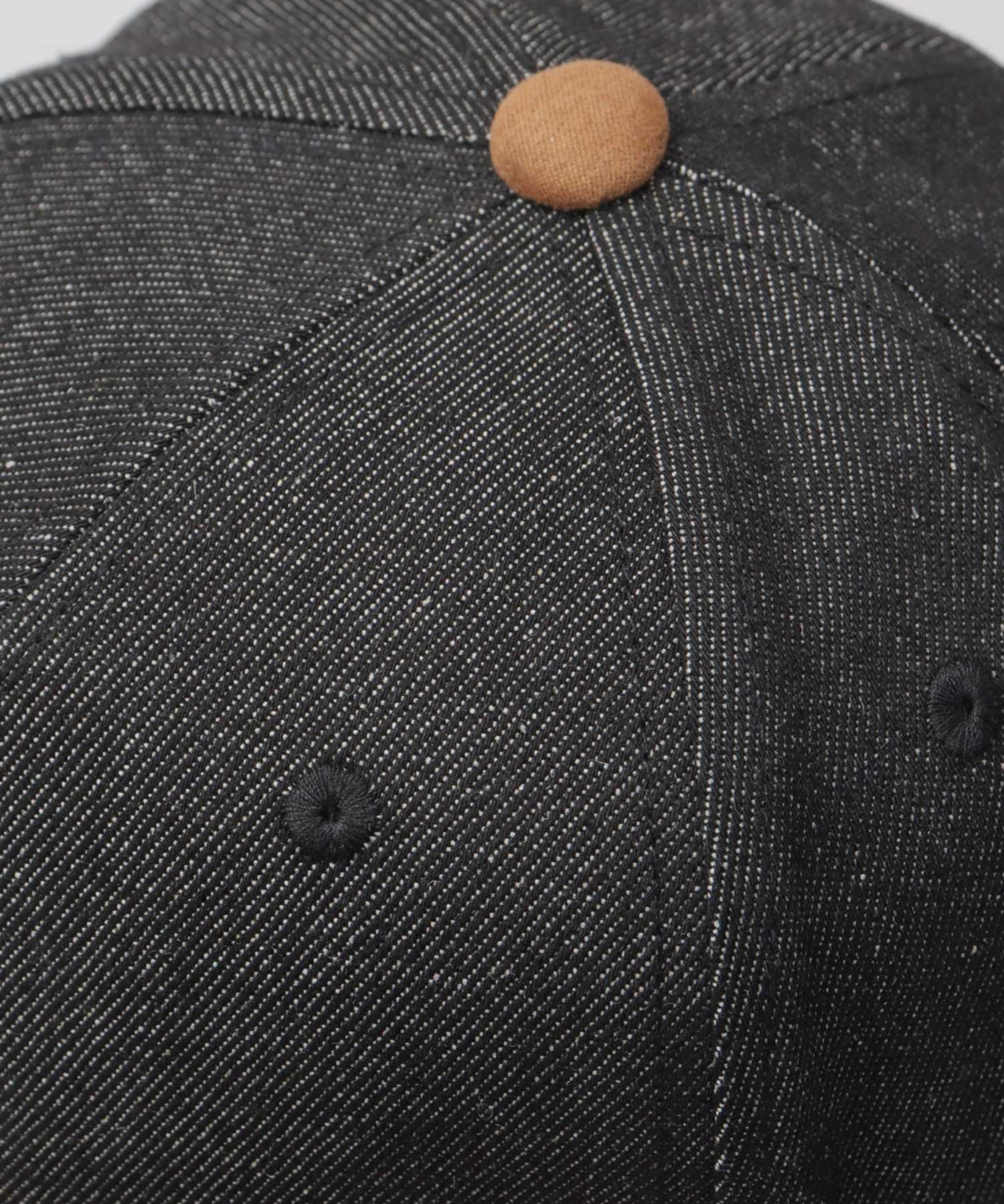 エーエムエスセレクト A.M.S.select ベースボールキャップ メンズ 帽子 デニム BBキャップ フラットバイザー （ブラック） ブラック