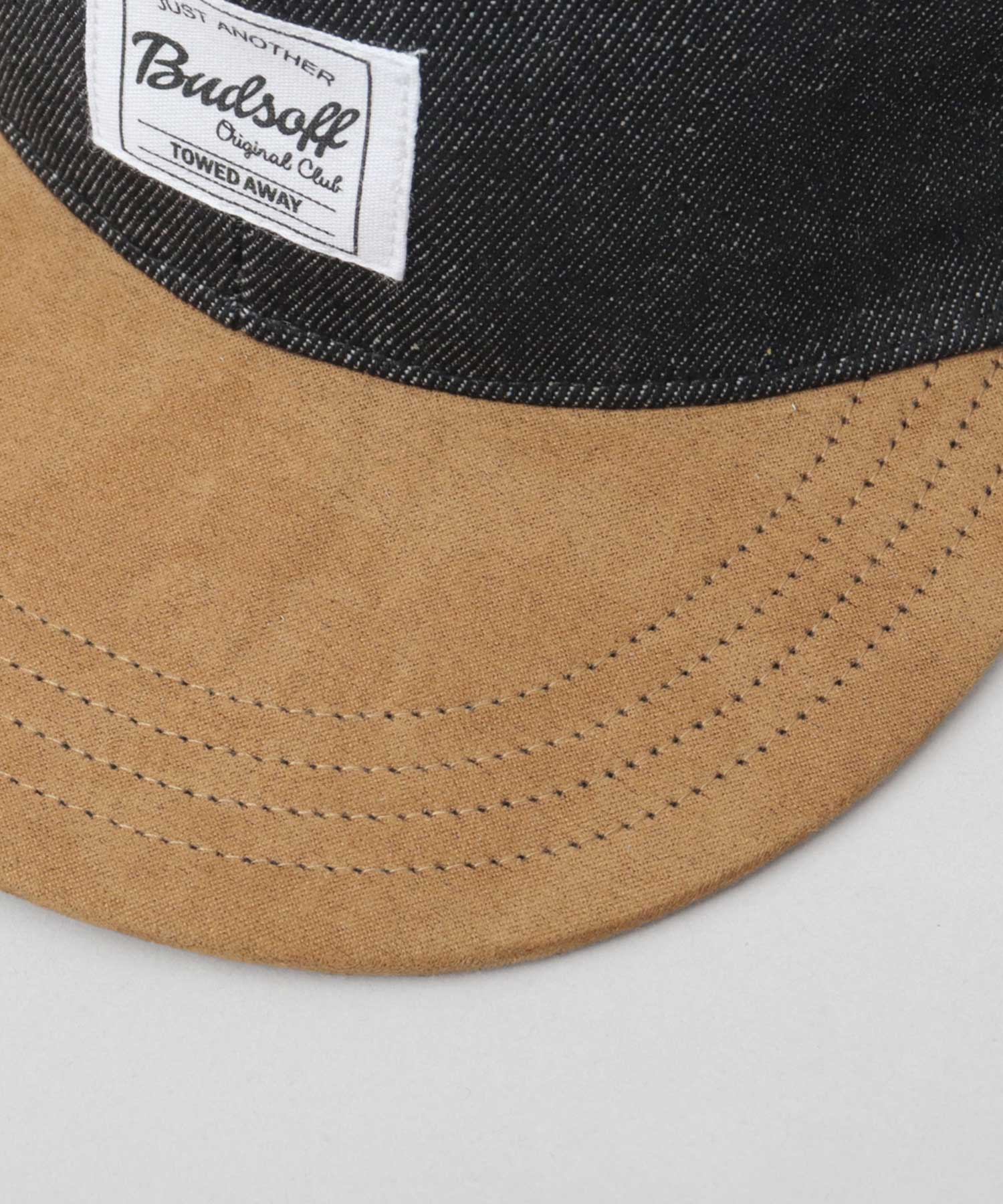 エーエムエスセレクト A.M.S.select ベースボールキャップ メンズ 帽子 デニム BBキャップ フラットバイザー （ブラック） ブラック