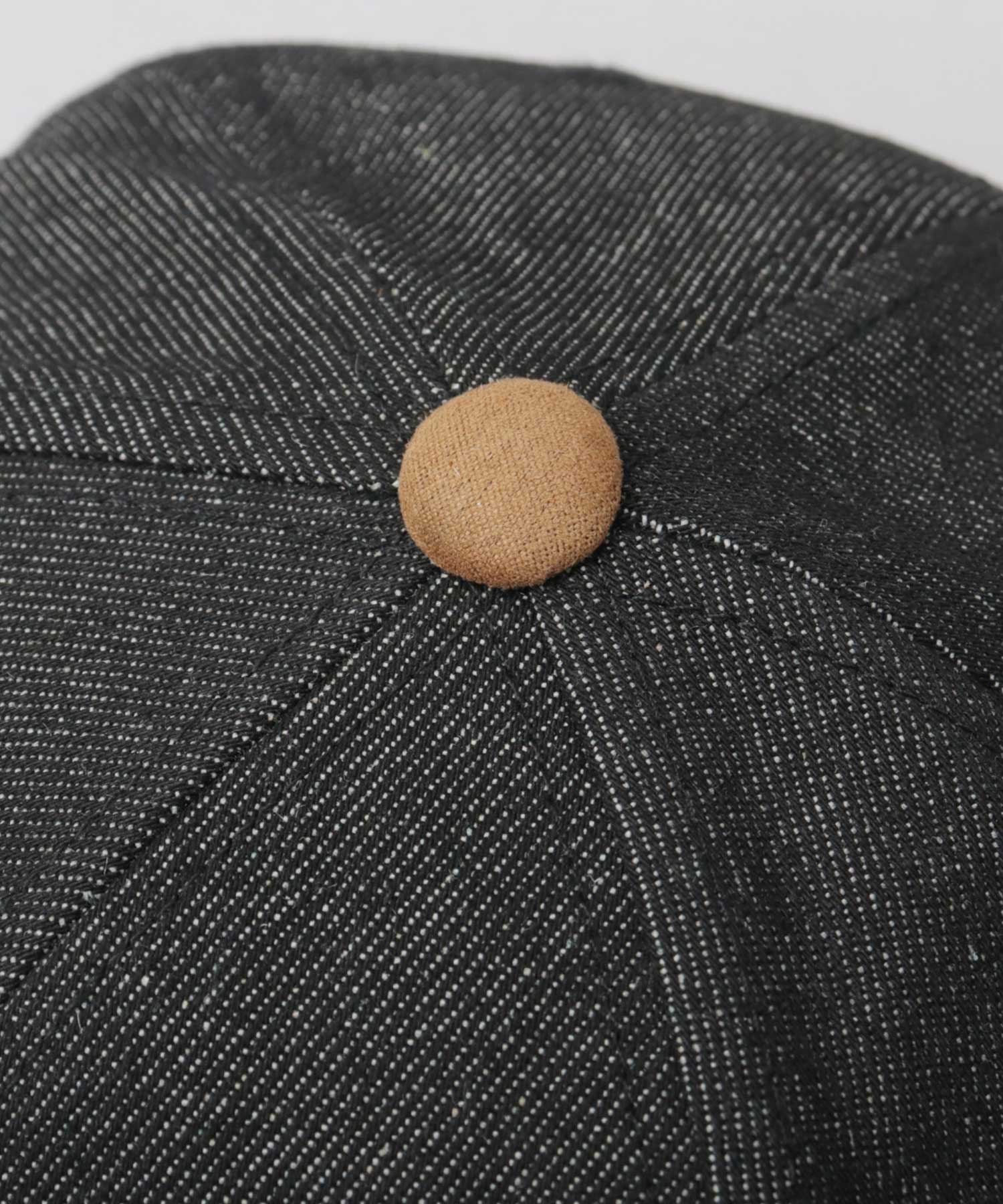 エーエムエスセレクト A.M.S.select ベースボールキャップ メンズ 帽子 デニム BBキャップ フラットバイザー （ブラック） ブラック