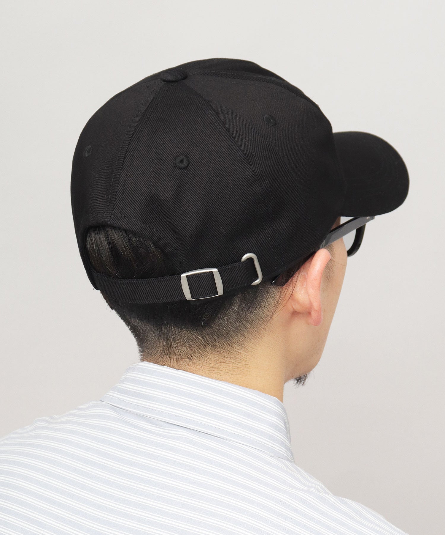 エーエムエスセレクト A.M.S.select ロングビル コットンキャップ つば長 深め （ダークネイビー） ダークネイビー