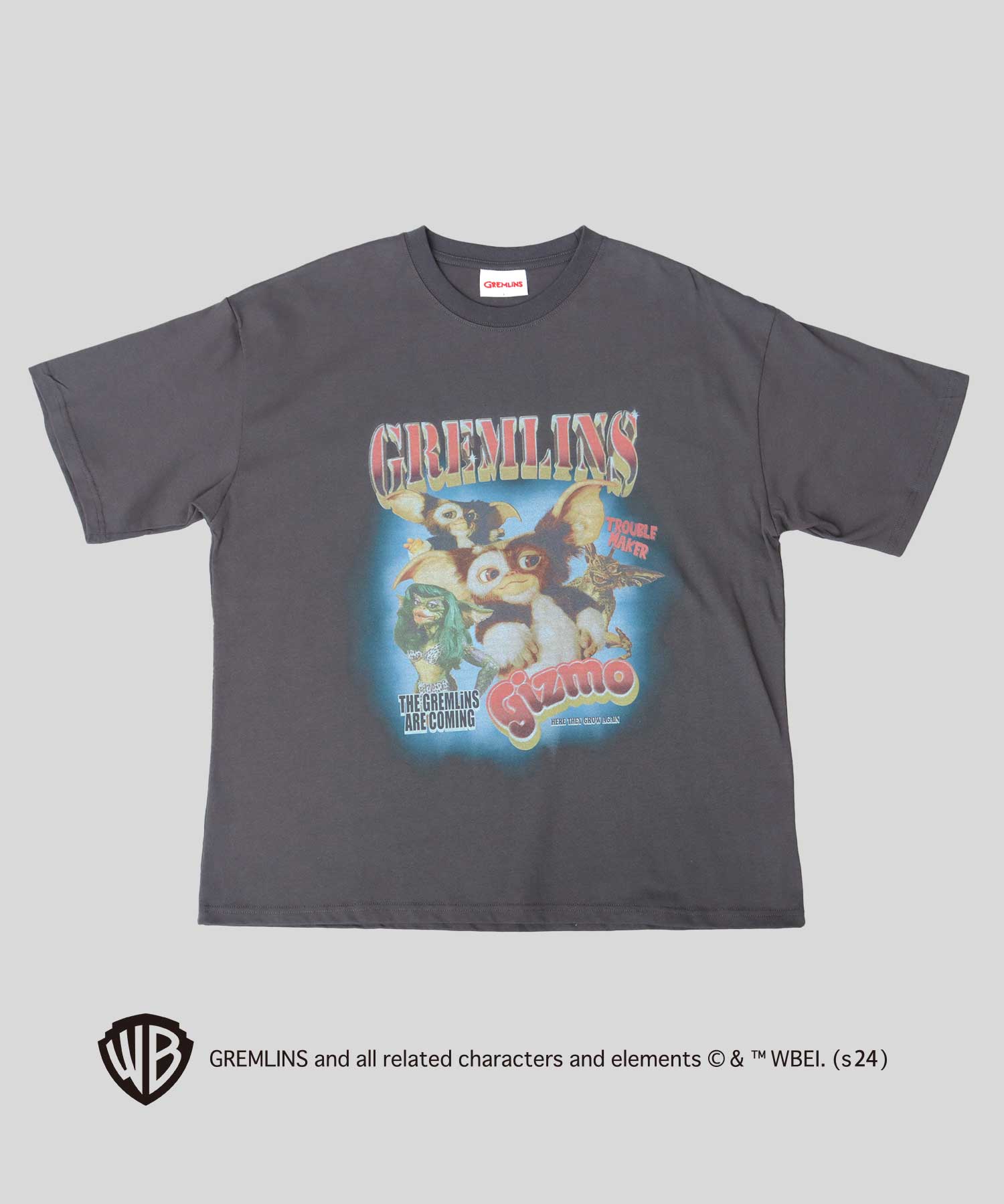 A.M.S.select A.M.S.select 格林敏 T恤 短袖 男士 女士 吉茲莫 照片T恤 照片T 印刷 復古風