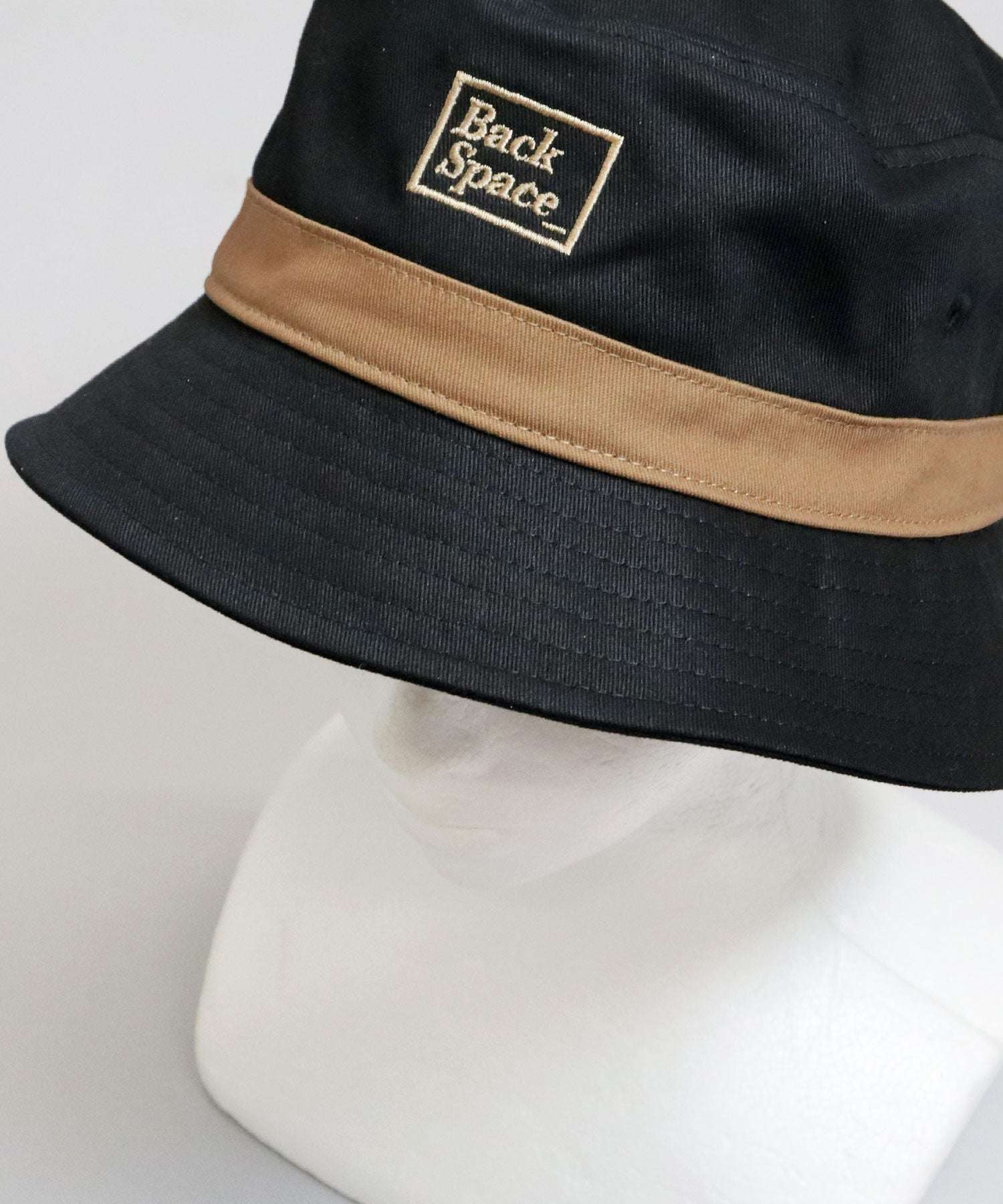 A.M.S.select Bucket Hat Hat for Men and Women Cotton Simple Embroidery