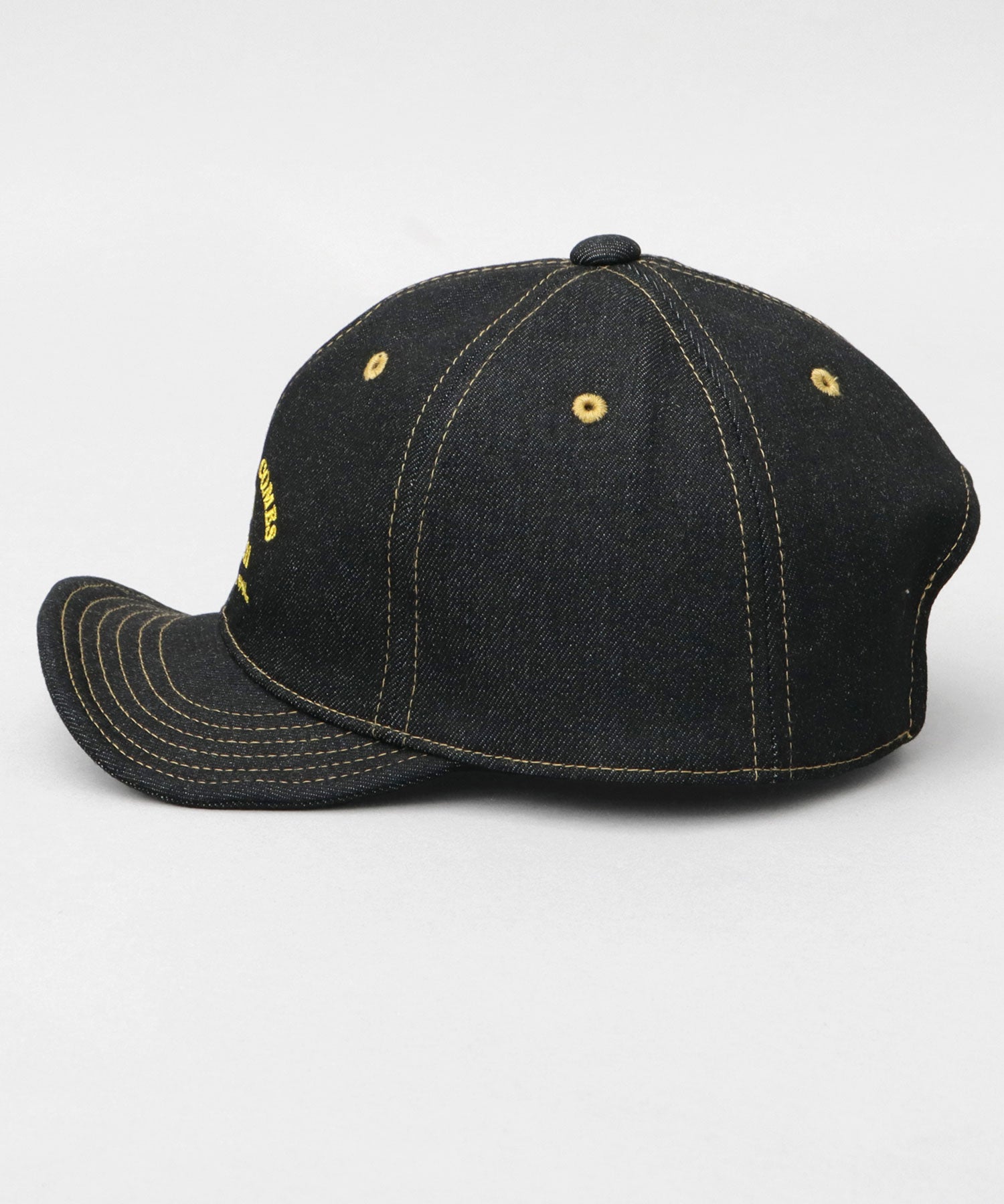 A.M.S.select Cap Men's Empire Cap Denim Short Brim Hat Plain