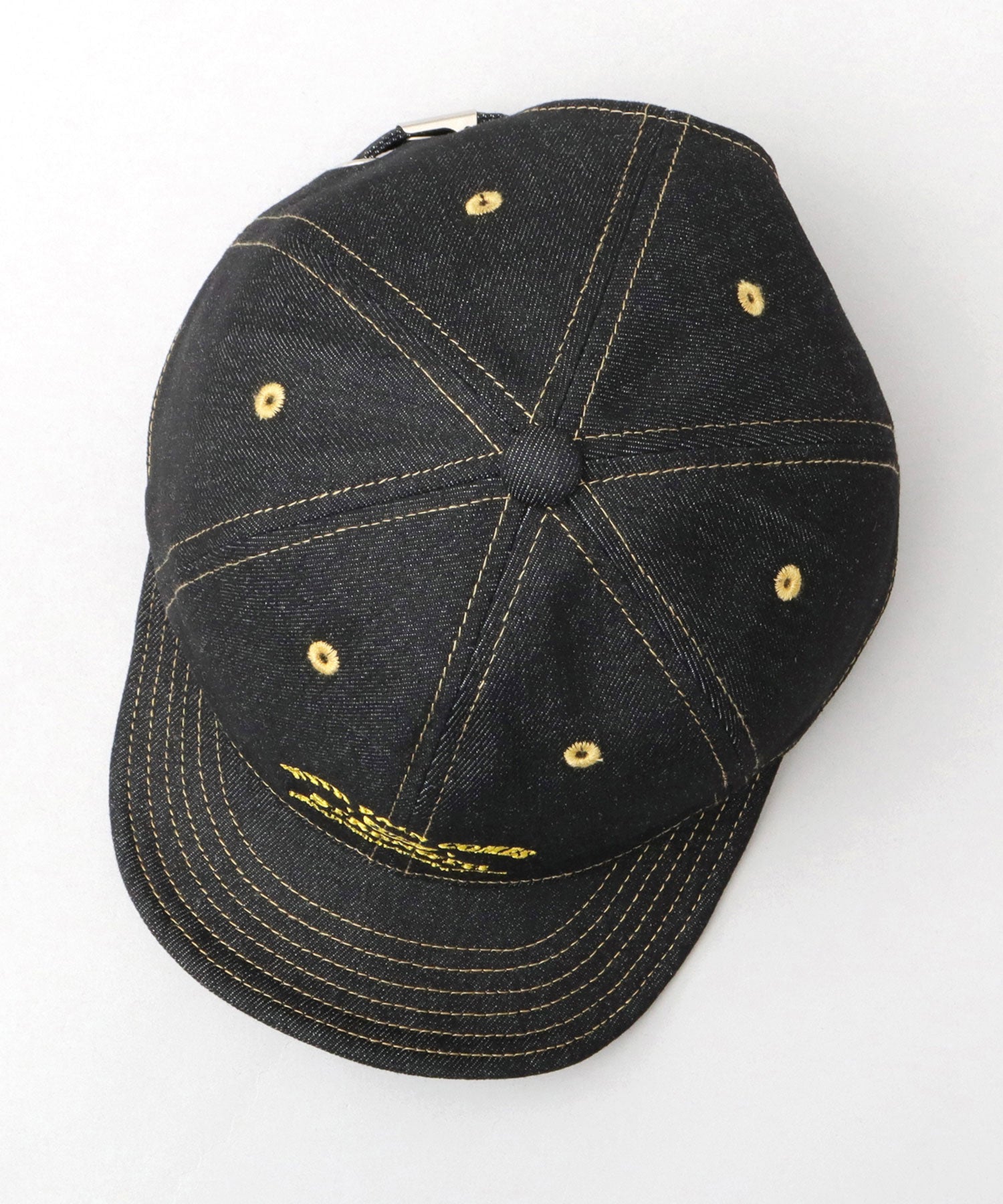 A.M.S.select Cap Men's Empire Cap Denim Short Brim Hat Plain