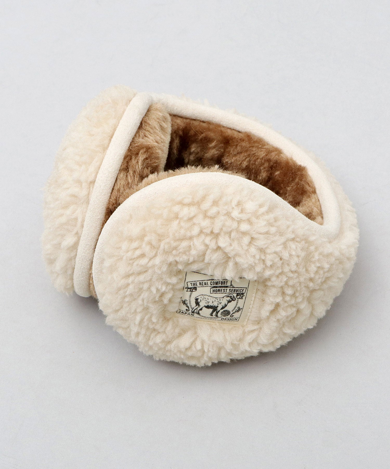 A.M.S.select fluffy boa earmuffs ear warmers cold protection commuting school