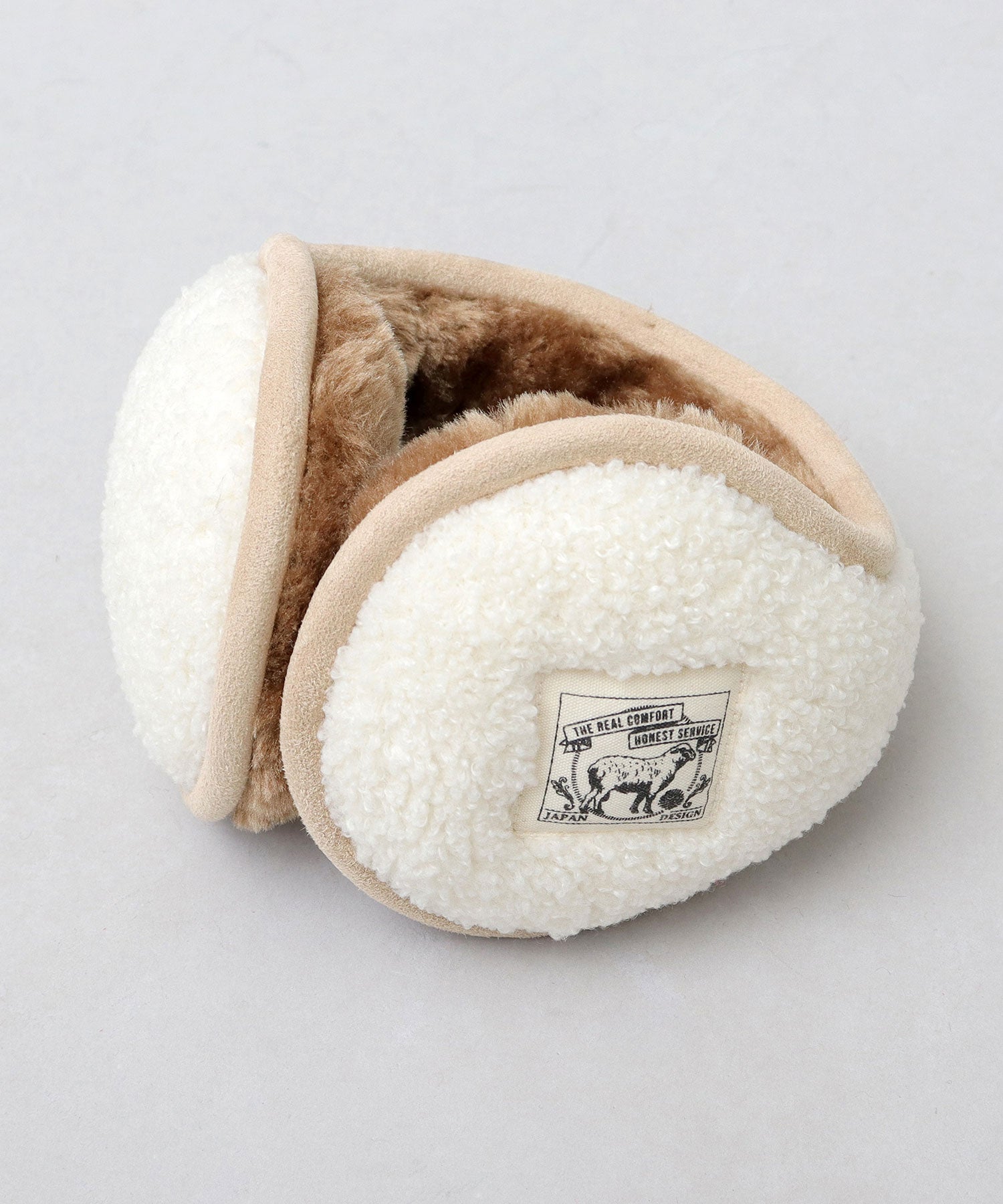 A.M.S.select fluffy boa earmuffs ear warmers cold protection commuting school
