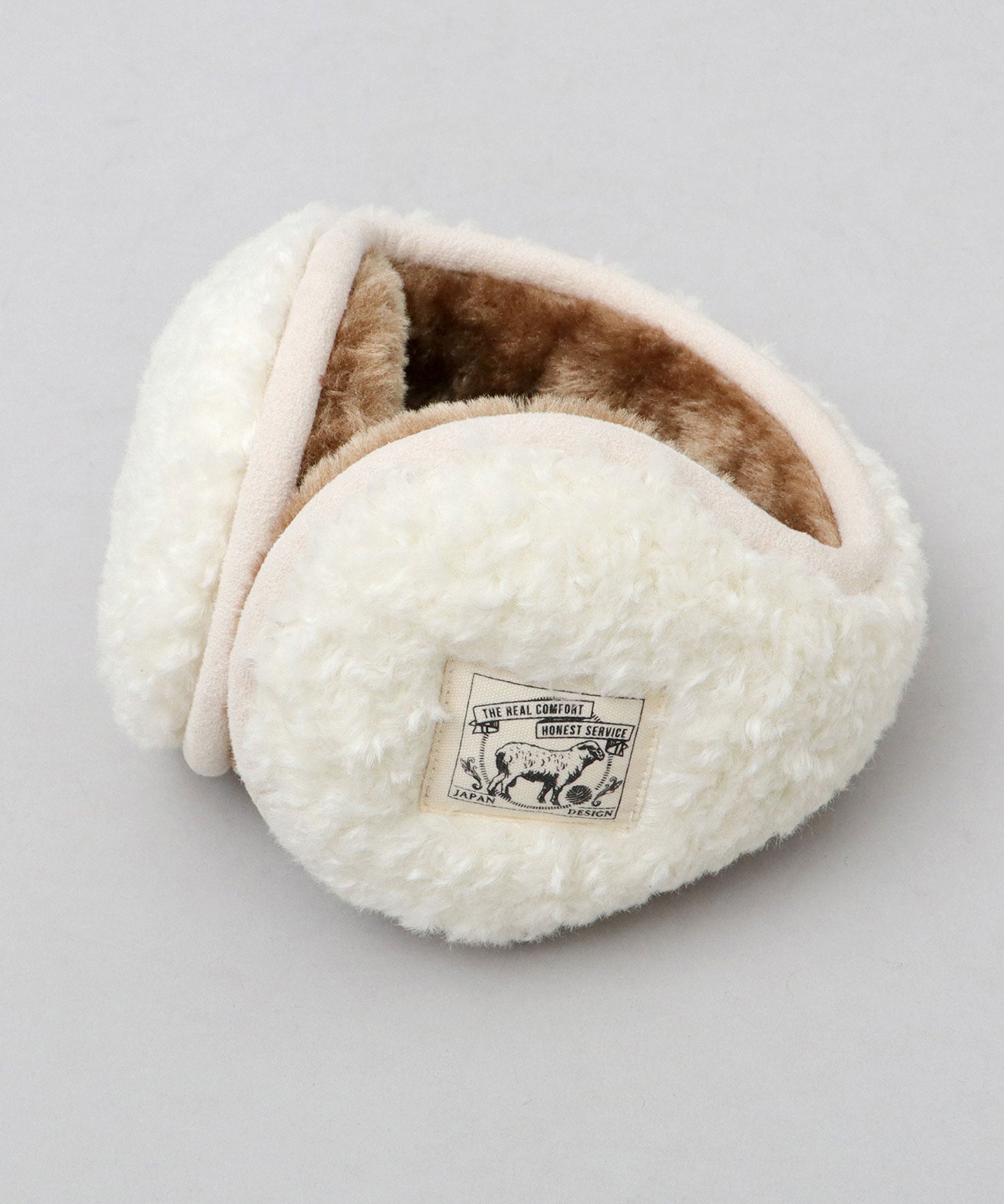 A.M.S.select fluffy boa earmuffs ear warmers cold protection commuting school