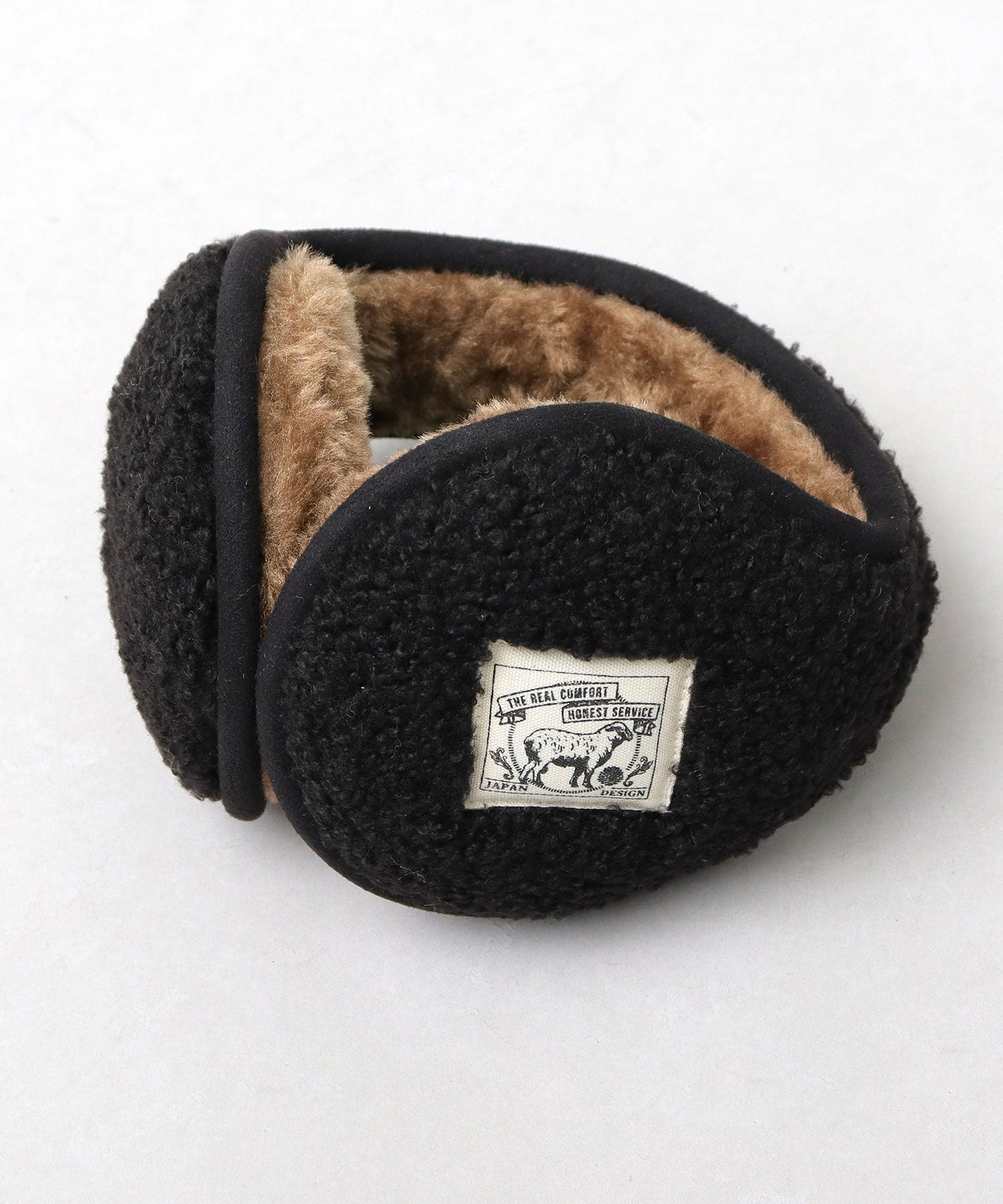 A.M.S.select fluffy boa earmuffs ear warmers cold protection commuting school