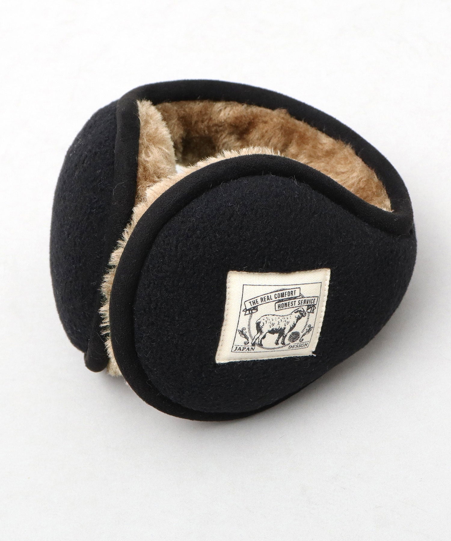 A.M.S.select fluffy boa earmuffs ear warmers cold protection commuting school