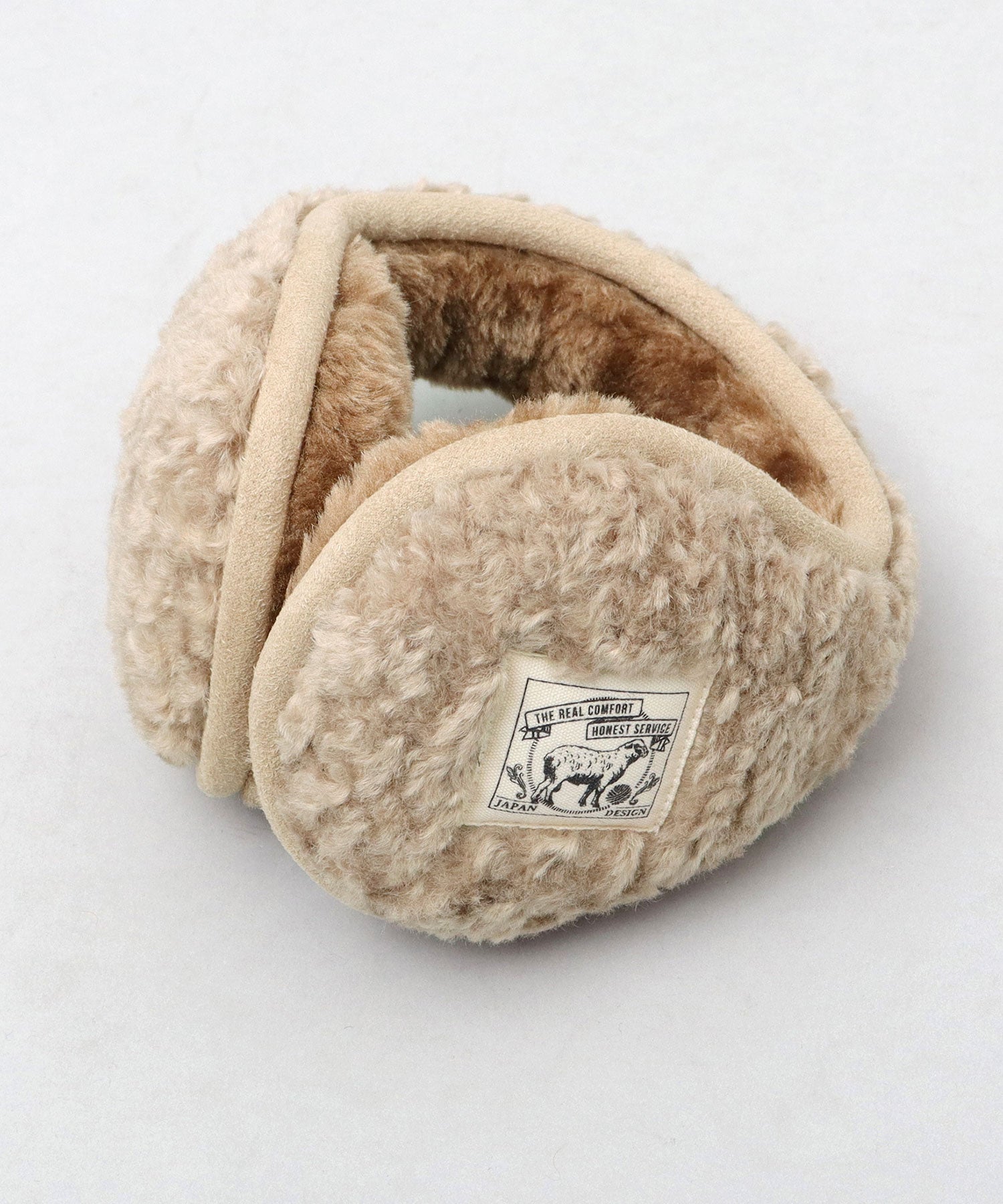 A.M.S.select fluffy boa earmuffs ear warmers cold protection commuting school