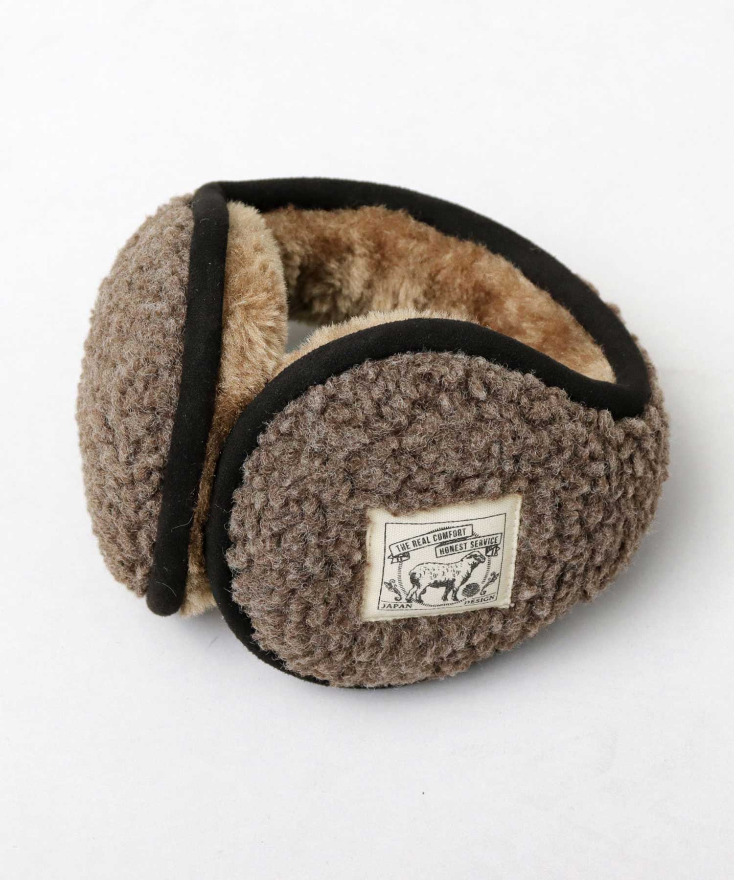 A.M.S.select fluffy boa earmuffs ear warmers cold protection commuting school