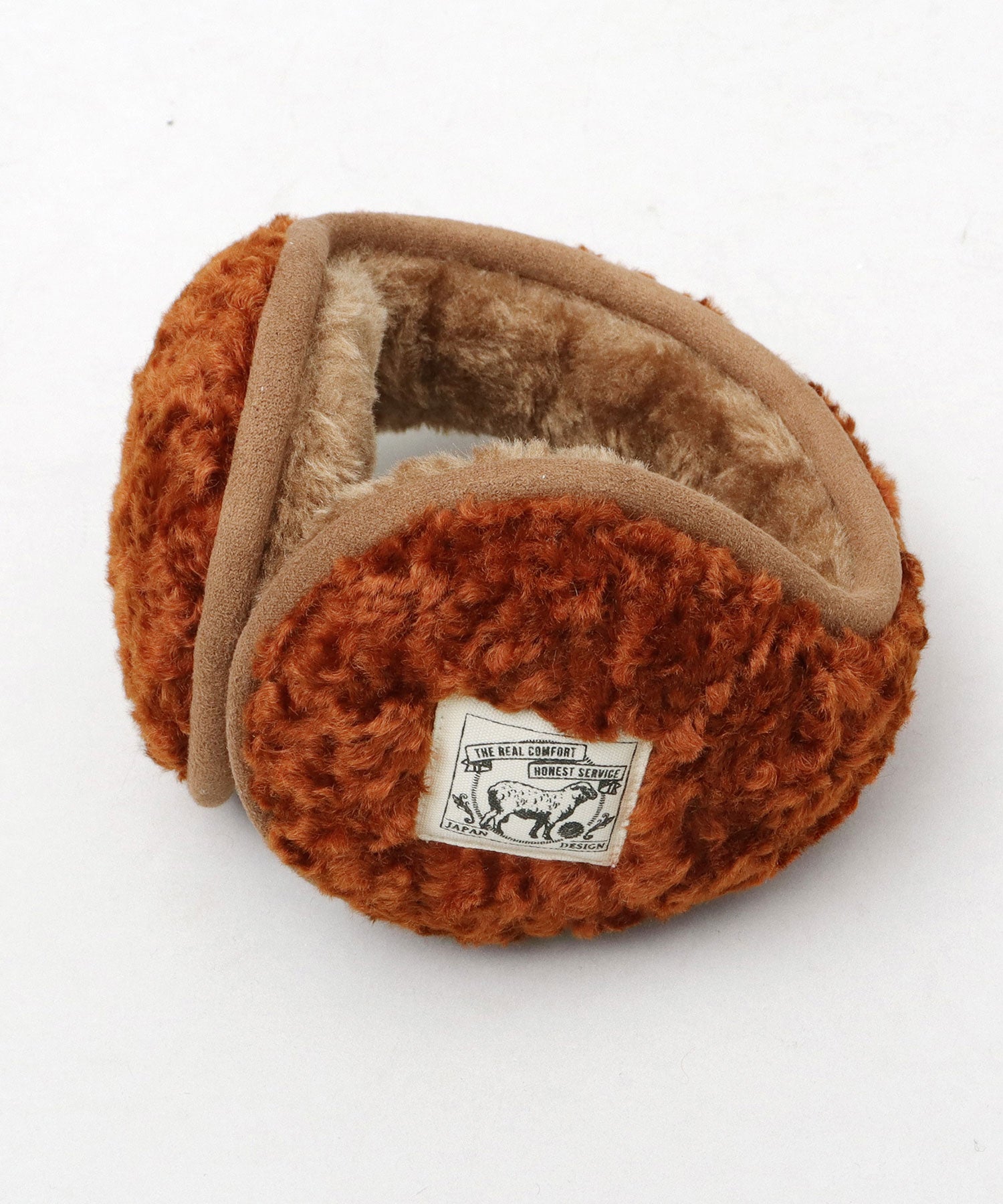 A.M.S.select fluffy boa earmuffs ear warmers cold protection commuting school