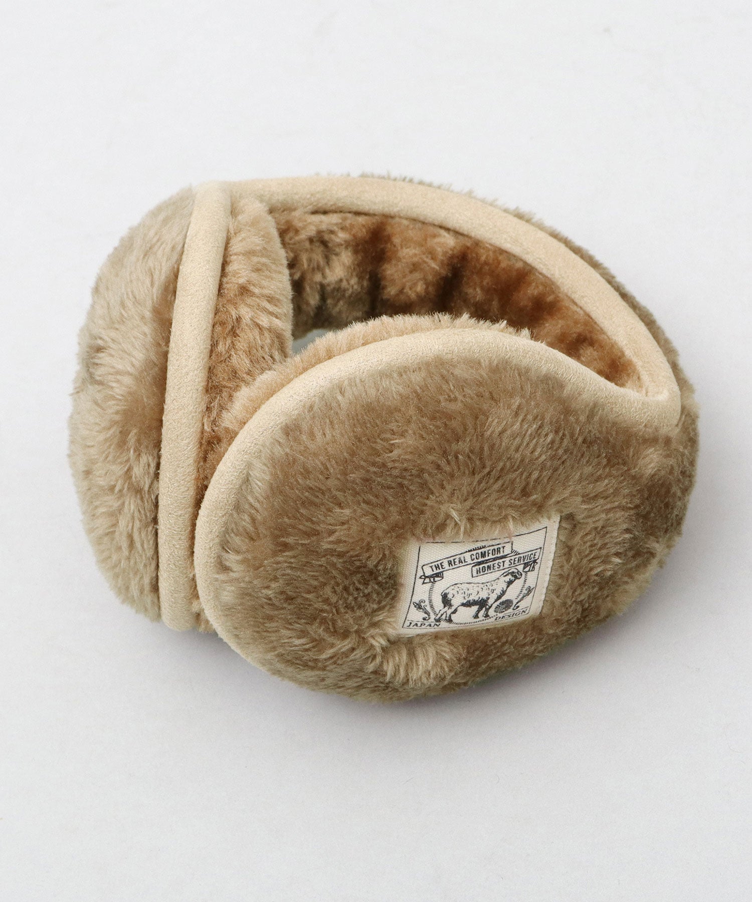 A.M.S.select fluffy boa earmuffs ear warmers cold protection commuting school
