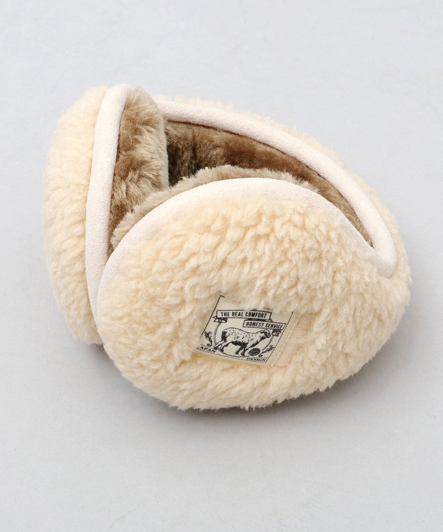 A.M.S.select fluffy boa earmuffs ear warmers cold protection commuting school