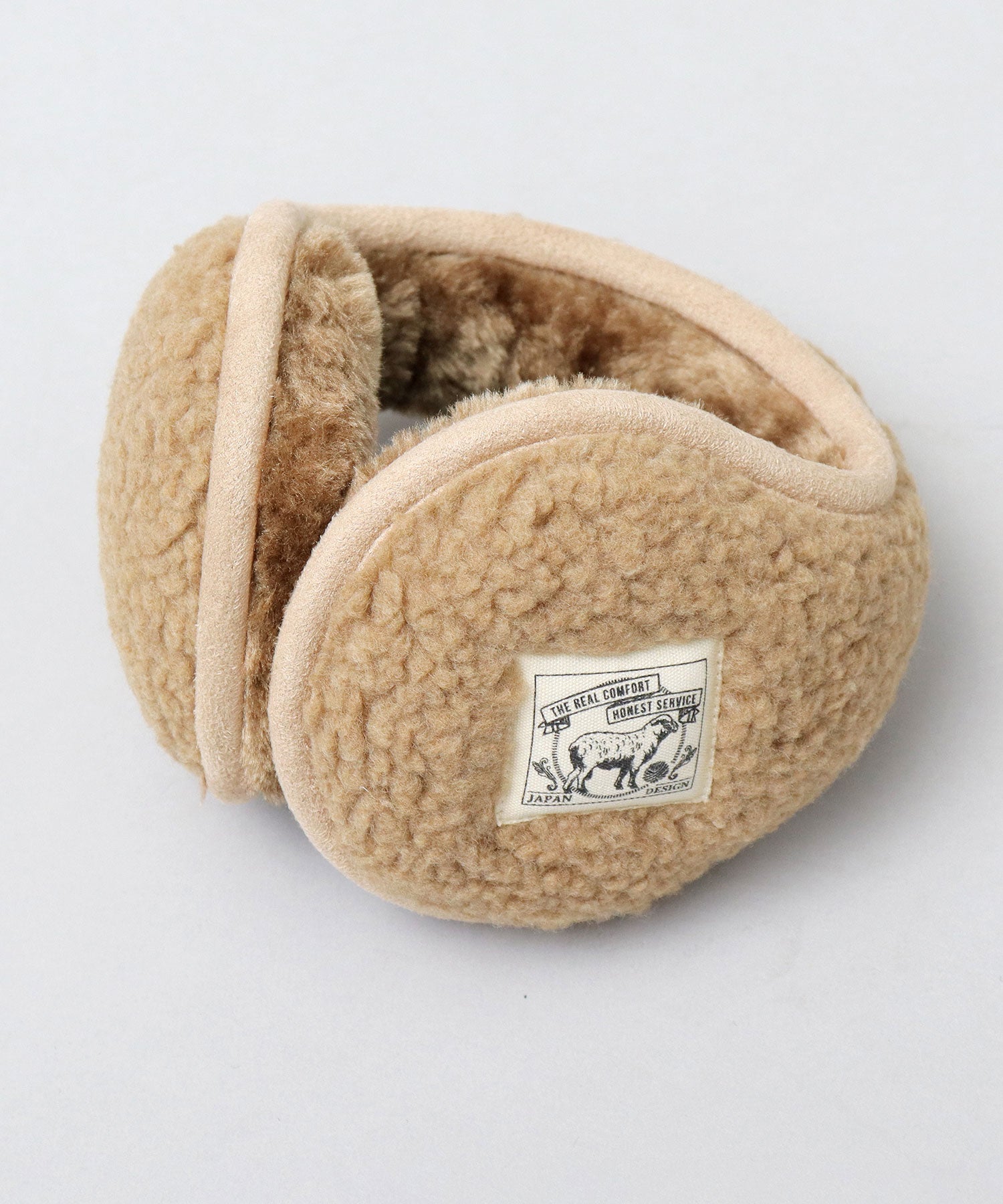 A.M.S.select fluffy boa earmuffs ear warmers cold protection commuting school