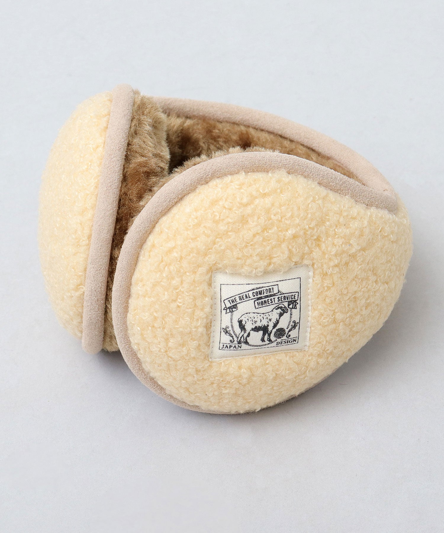 A.M.S.select fluffy boa earmuffs ear warmers cold protection commuting school