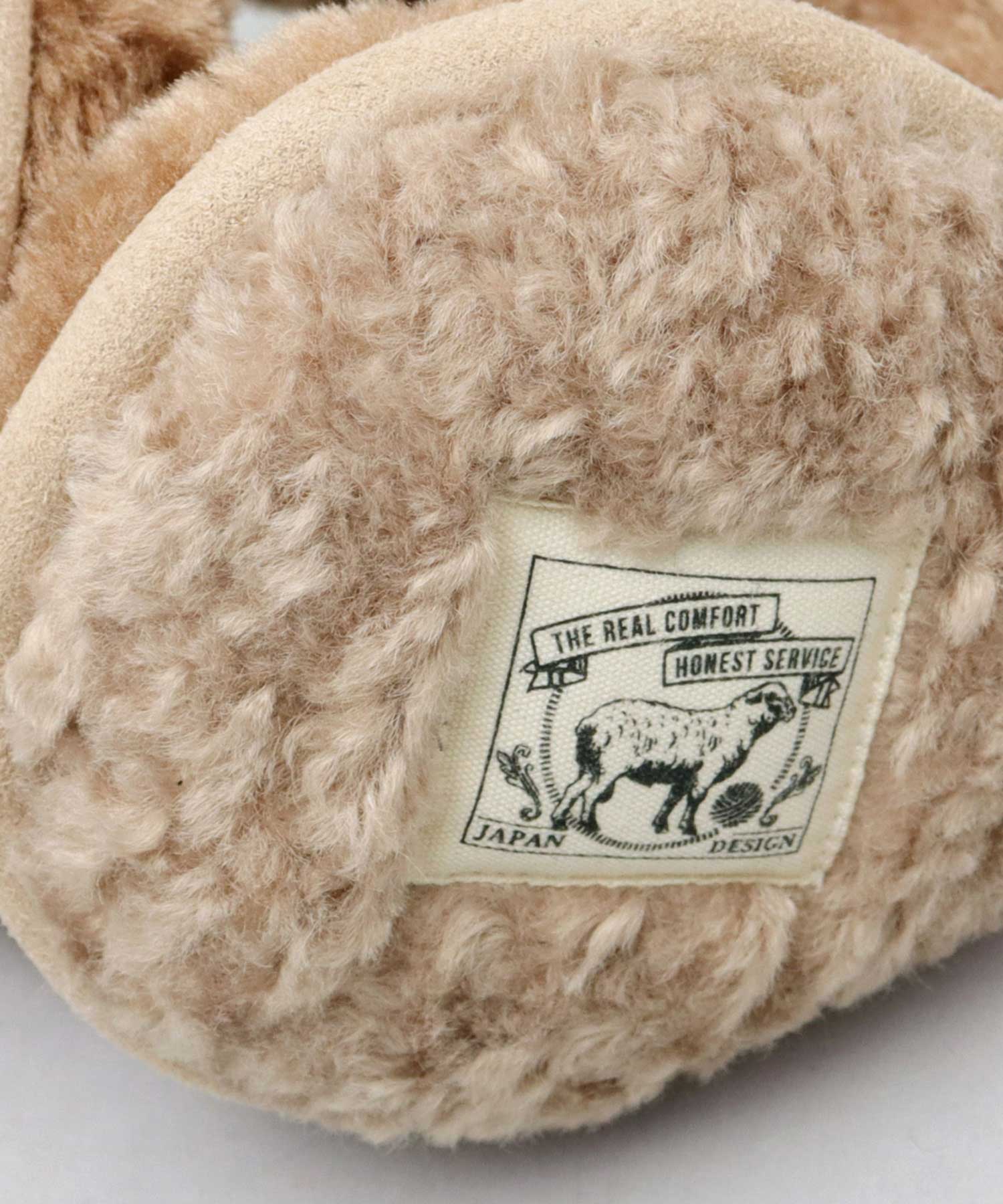 A.M.S.select fluffy boa earmuffs ear warmers cold protection commuting school