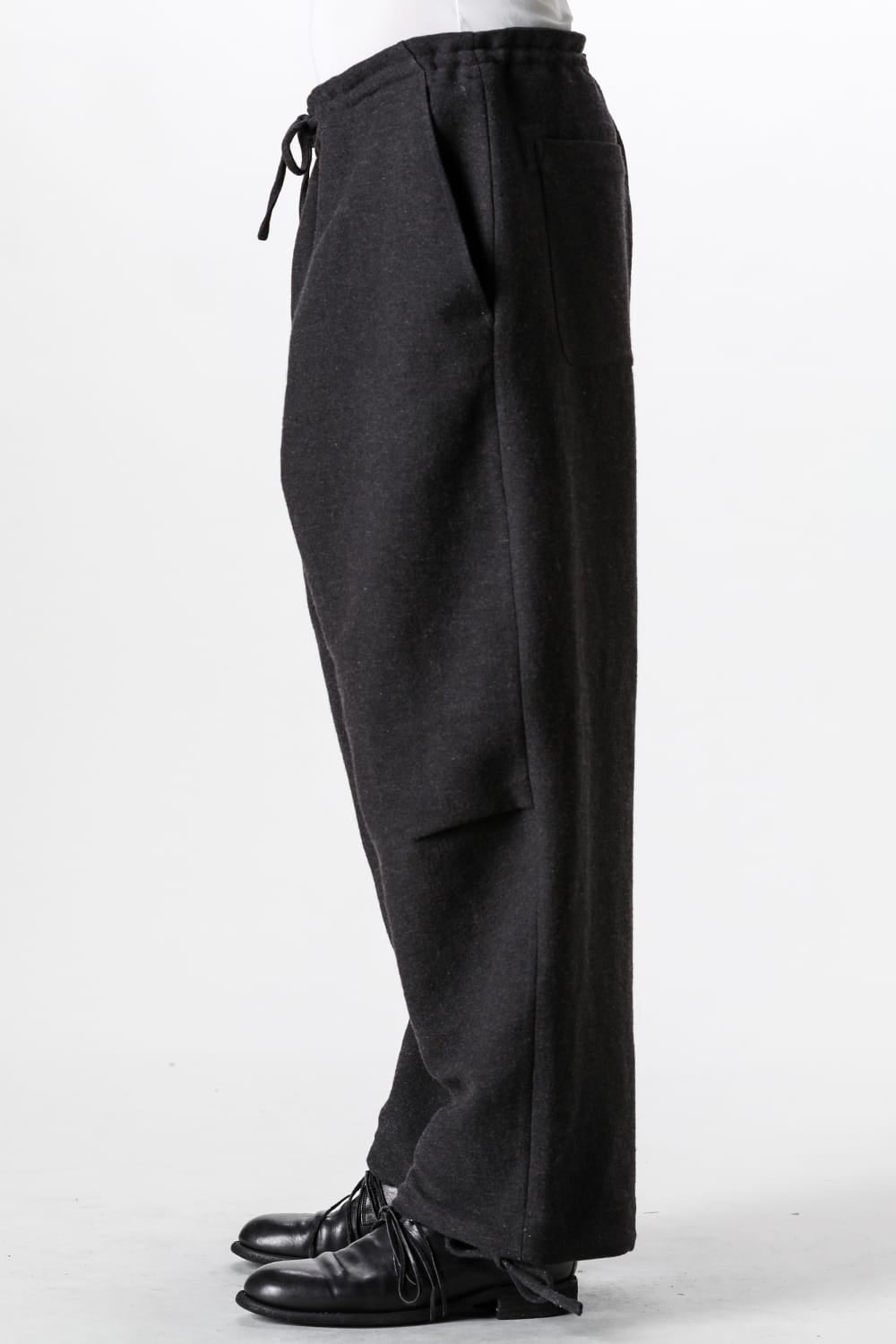 アヴィヴァ ジフェイ シュエ Aviva Jifei Xue Wool Linen Satin Parachute Pants （Black） Black