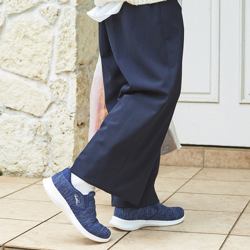 アーノルド パーマー フットウェアー Arnold Palmer FOOTWEAR Slide Fit スニーカー ハンズフリー AL1202 （ネービー） ネービー