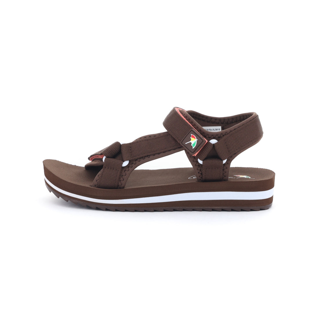 アーノルド パーマー フットウェアー Arnold Palmer FOOTWEAR レディース サンダル スポーツサンダル AL5418 マジックテープ スポサン カジュアル 軽量 歩きやすい  夏 （ブラウン） ブラウン