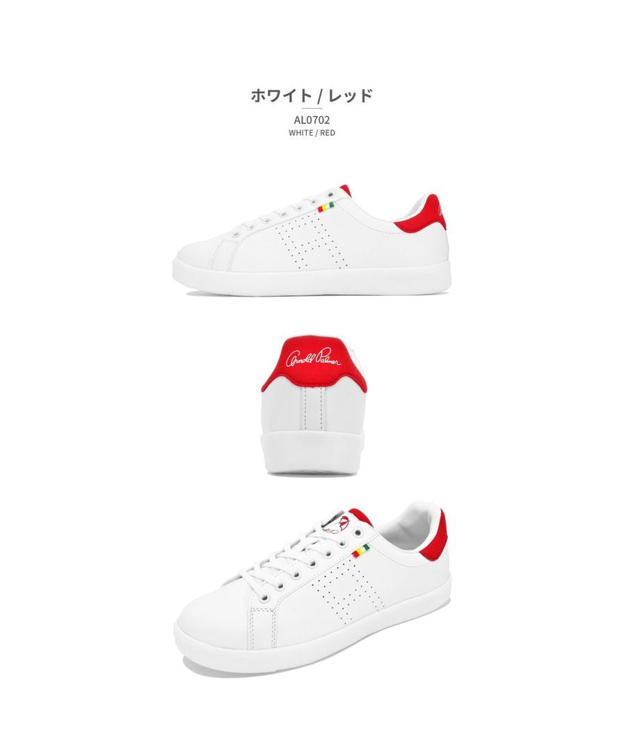アーノルド パーマー Arnold Palmer FOOTWEAR レディーススニーカー ローカット コート AL0702