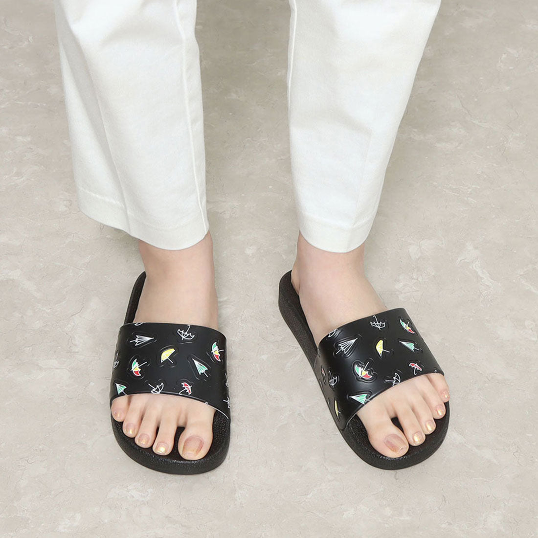 アーノルド パーマー フットウェアー Arnold Palmer FOOTWEAR レディース シャワーサンダル スライド AL5421