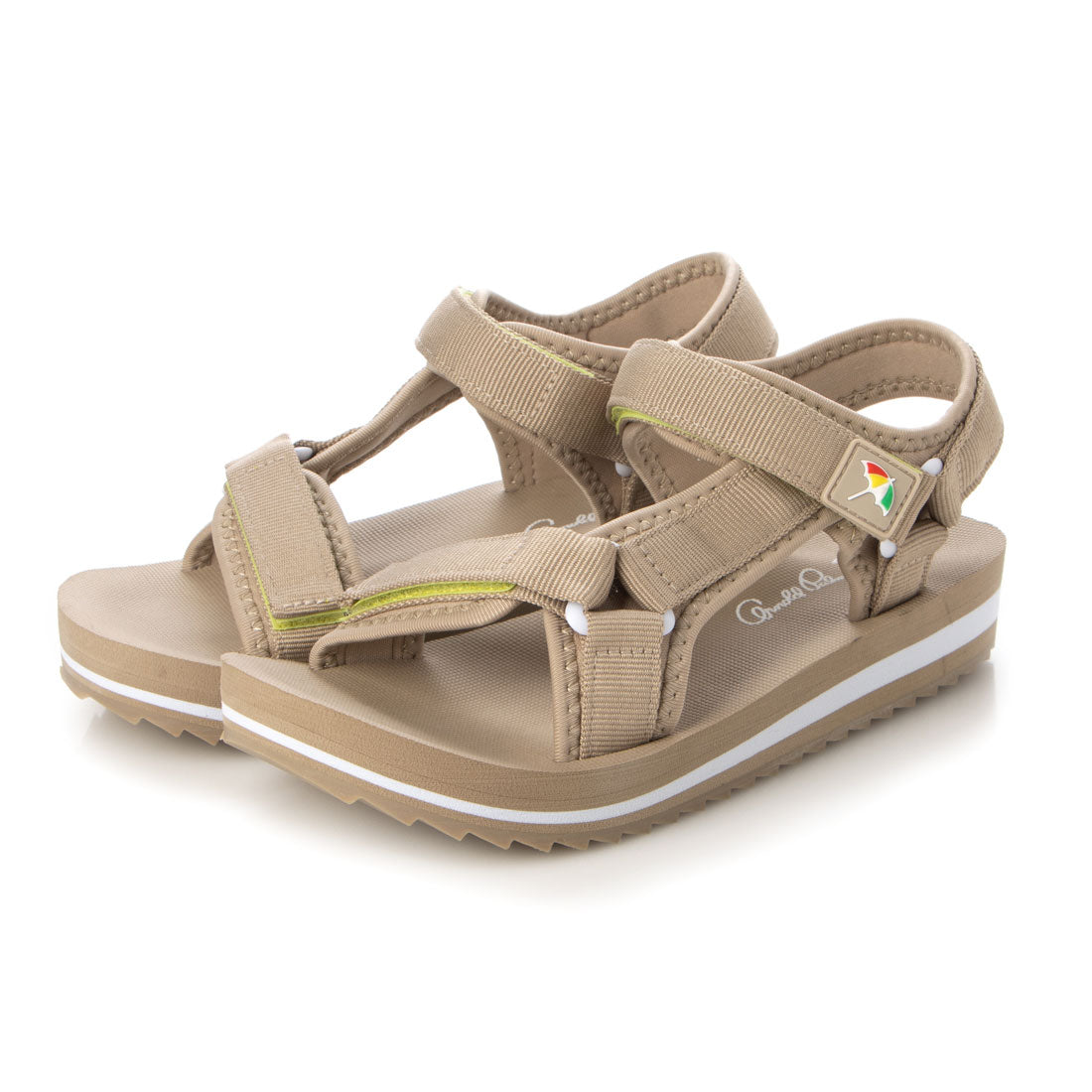 アーノルド パーマー フットウェアー Arnold Palmer FOOTWEAR レディース スポーツサンダル AL5418,ベージュ