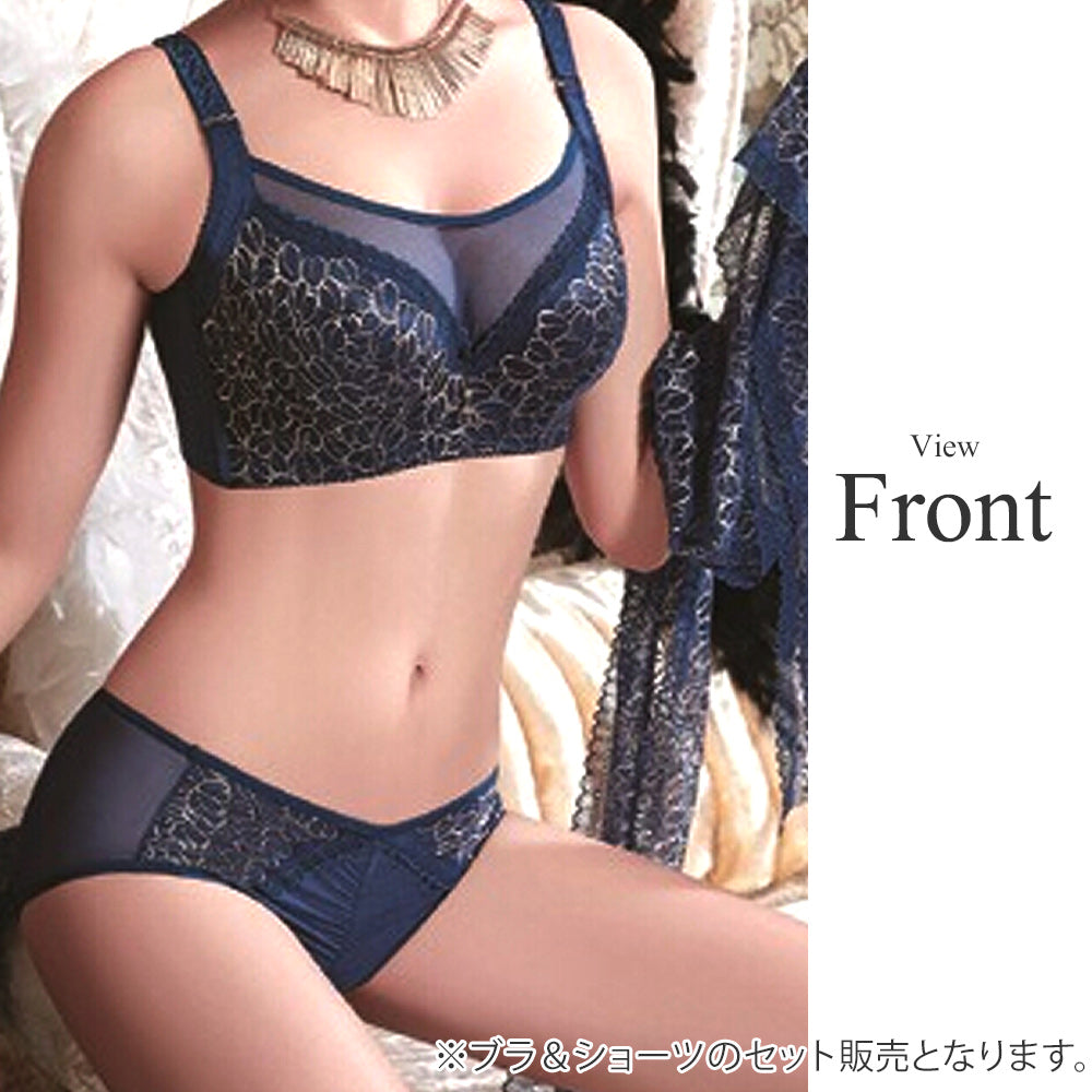 アミュレット Amulet 脇肉スマートブラジャーショーツセット 大きいサイズ 安い レディース スマートブラナイトブラ 脇高 ブラ 育乳 脇肉 補正下着【返品不可商品】