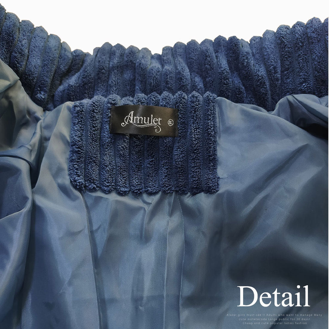 アミュレット Amulet モコモコ中綿ジャケット アウター カジュアル シンプル 秋 冬 レディース （クリーム） クリーム